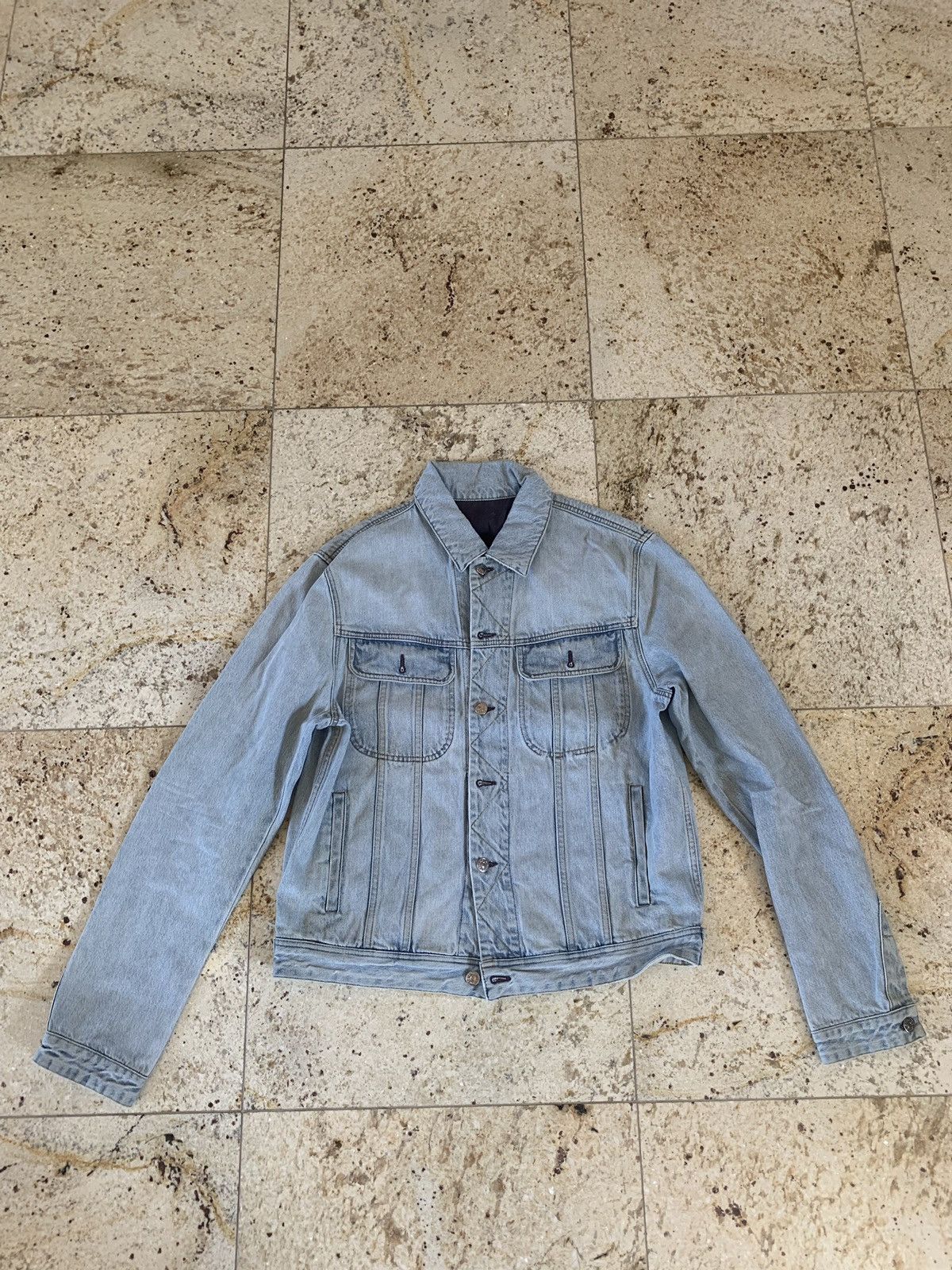 Acne Studios Tent Denim Jacket in Light Blue Size US M / EU 48-50 / 2 - 2 Thumbnail