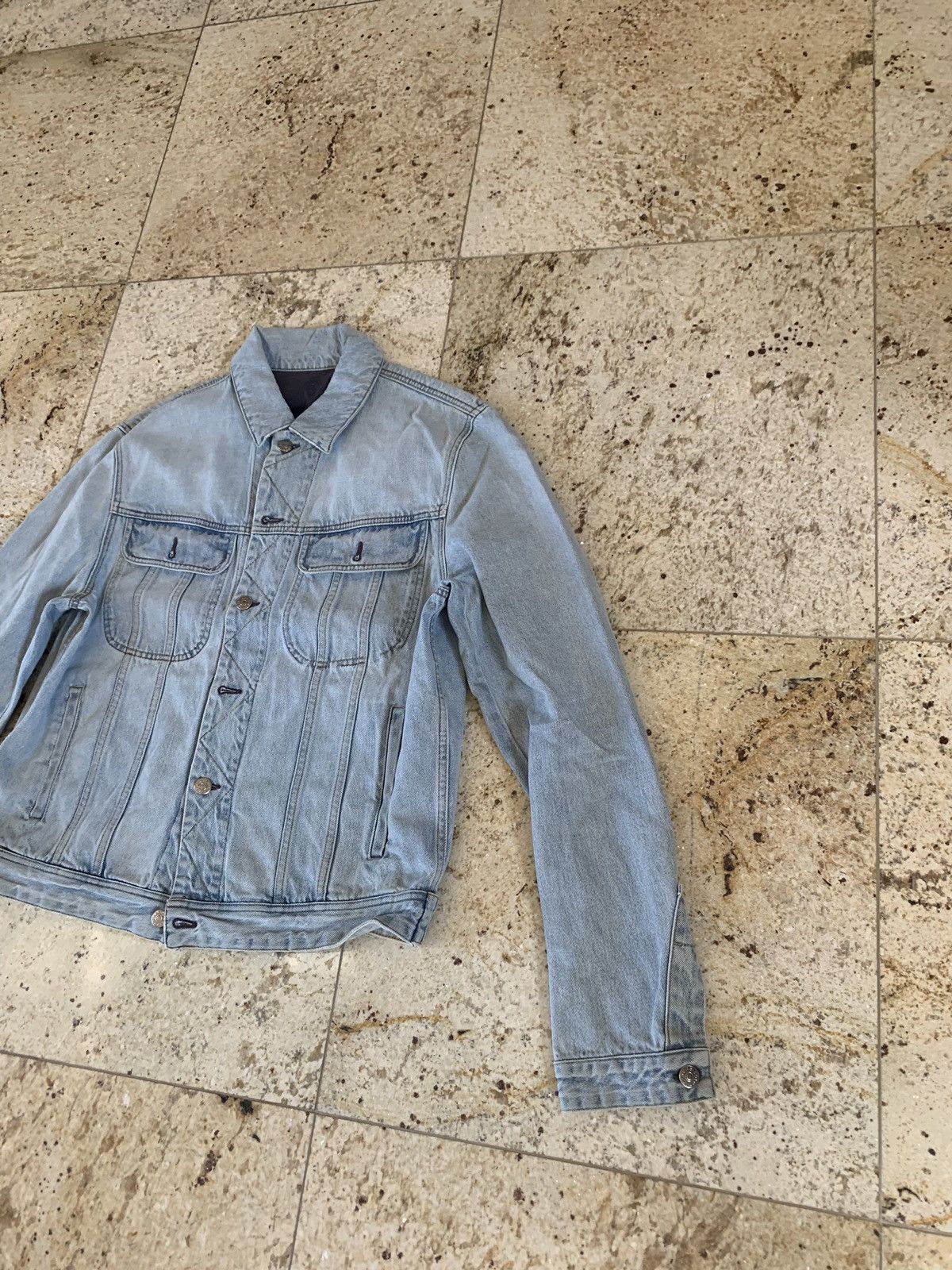 Acne Studios Tent Denim Jacket in Light Blue Size US M / EU 48-50 / 2 - 5 Thumbnail
