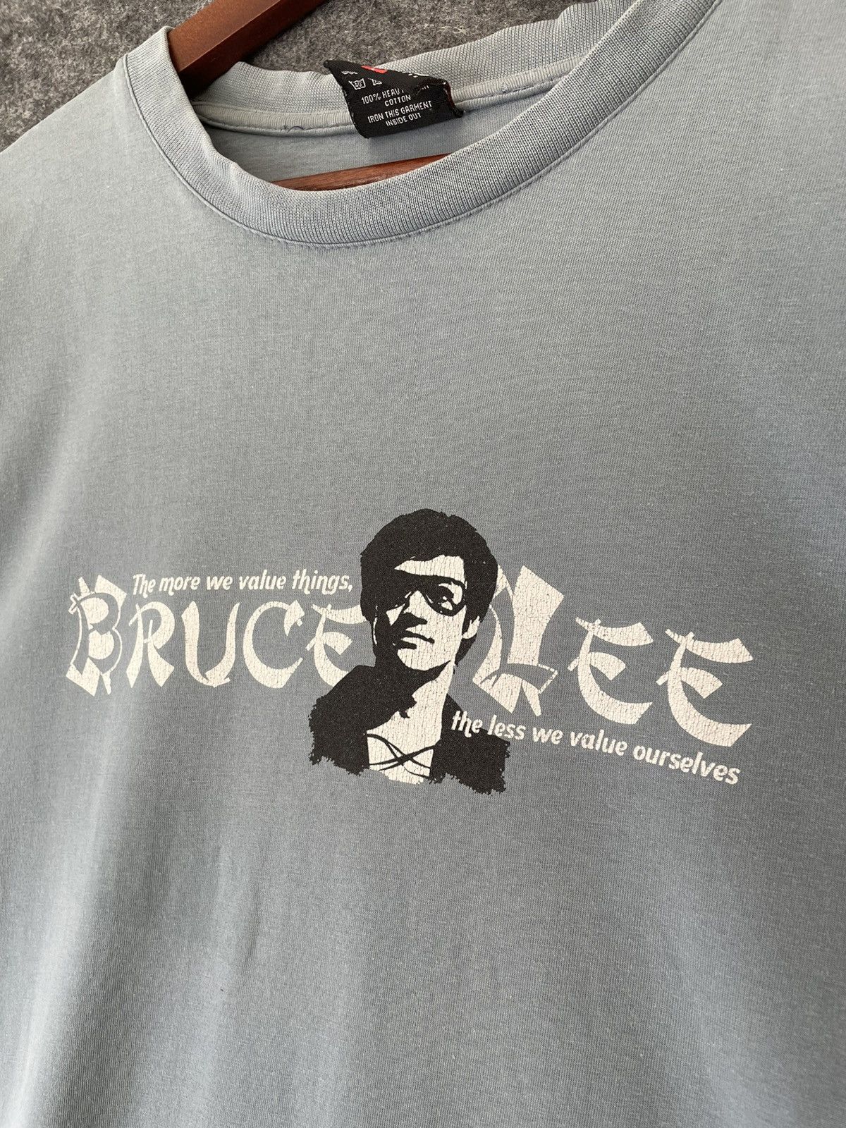 Vintage Y2K BRUCE LEE TEE Size US L / EU 52-54 / 3 - 5 Thumbnail