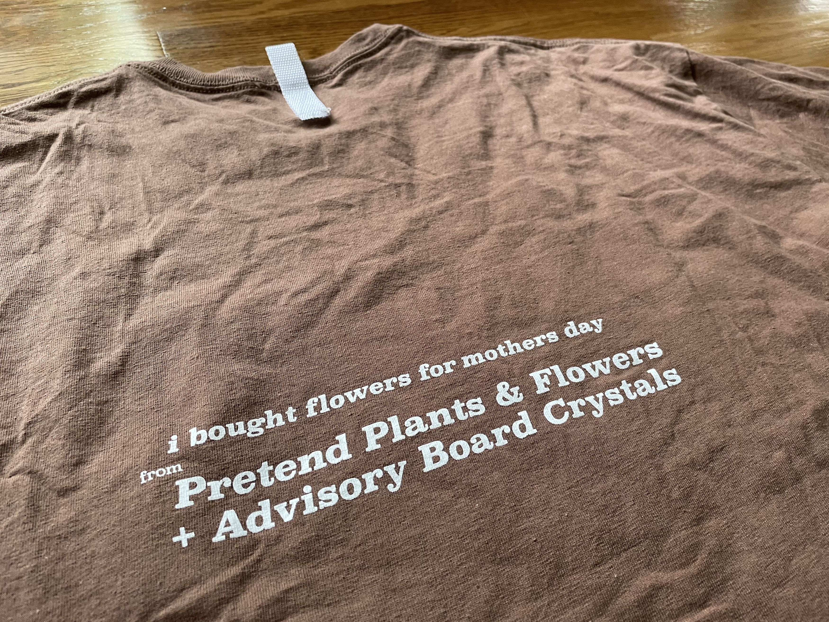 Advisory Board Crystals 2XL XXL Brown ABC Mothers Day Tee Shirt Earth Flowers Size US XXL / EU 58 / 5 - 5 Thumbnail