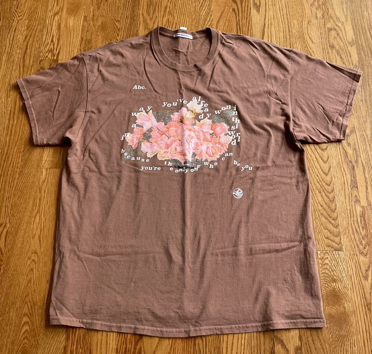 Advisory Board Crystals 2XL XXL Brown ABC Mothers Day Tee Shirt Earth Flowers Size US XXL / EU 58 / 5 - 1 Thumbnail