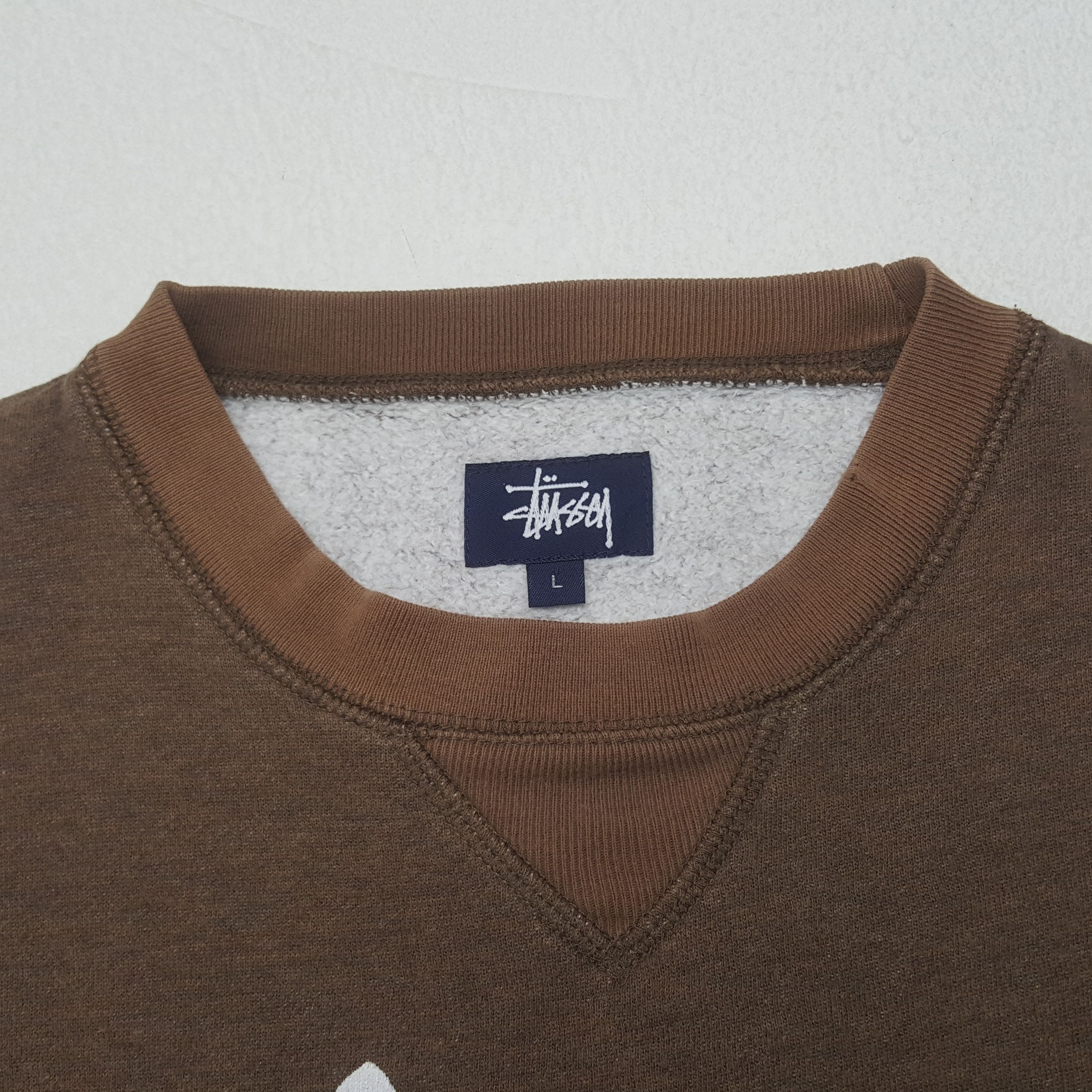 Stussy × Vintage Vintage Stussy Custom Big Art Logo Sweatshirt Size US M / EU 48-50 / 2 - 4 Thumbnail