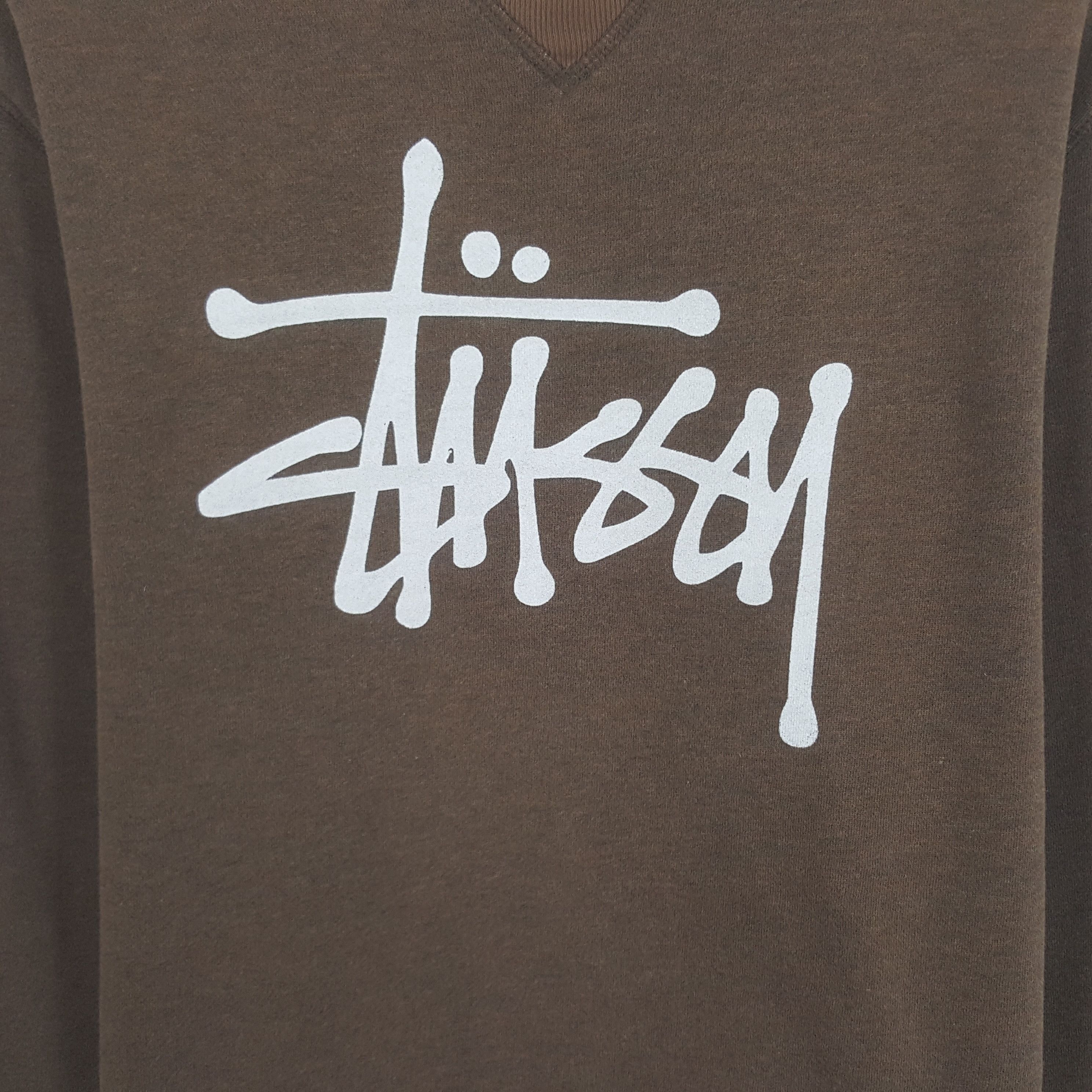 Stussy × Vintage Vintage Stussy Custom Big Art Logo Sweatshirt Size US M / EU 48-50 / 2 - 2 Thumbnail
