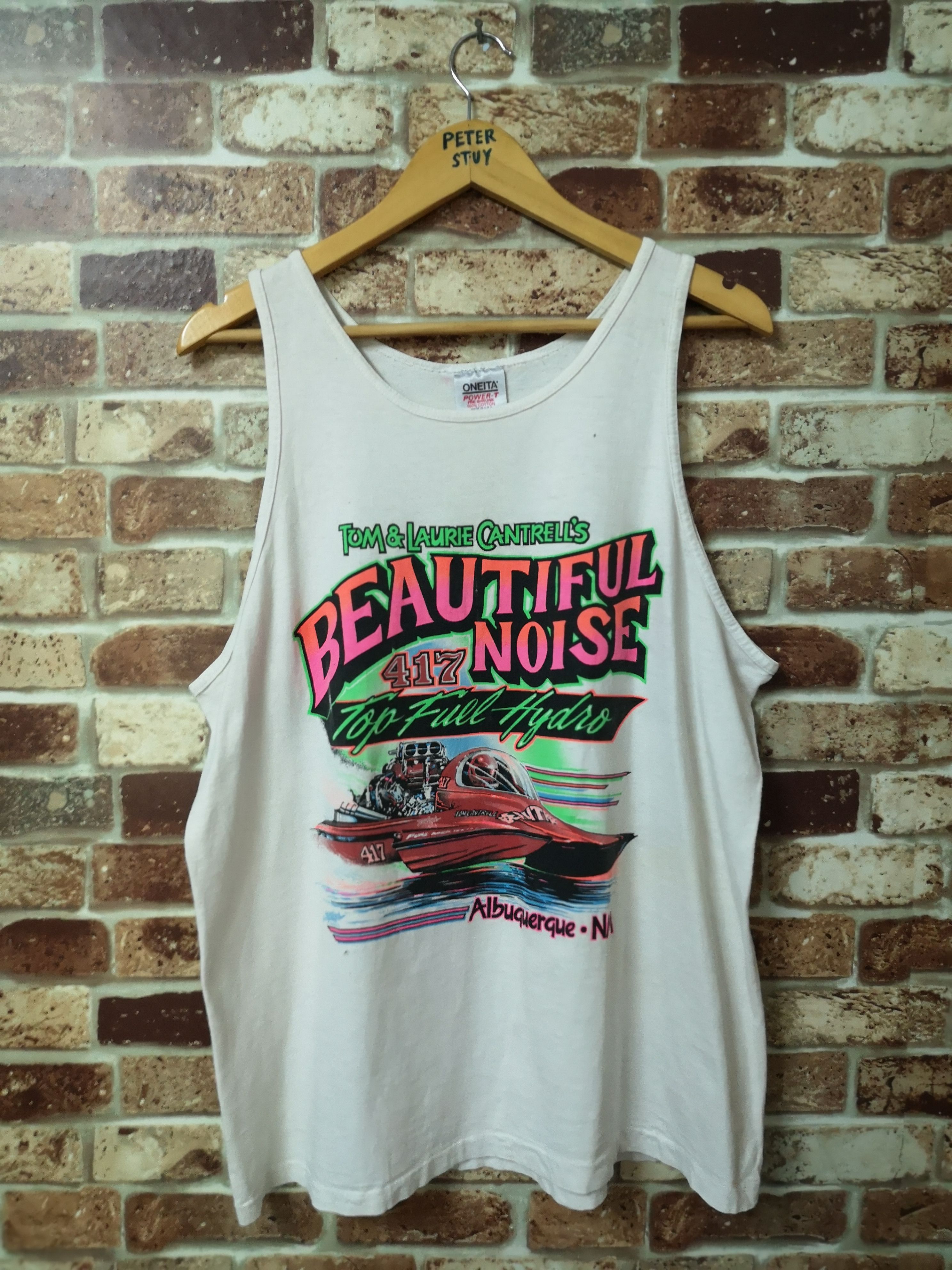 Other Vintage Singlet Tom & Laurie Cantrell's Size US XL / EU 56 / 4 - 1 Thumbnail