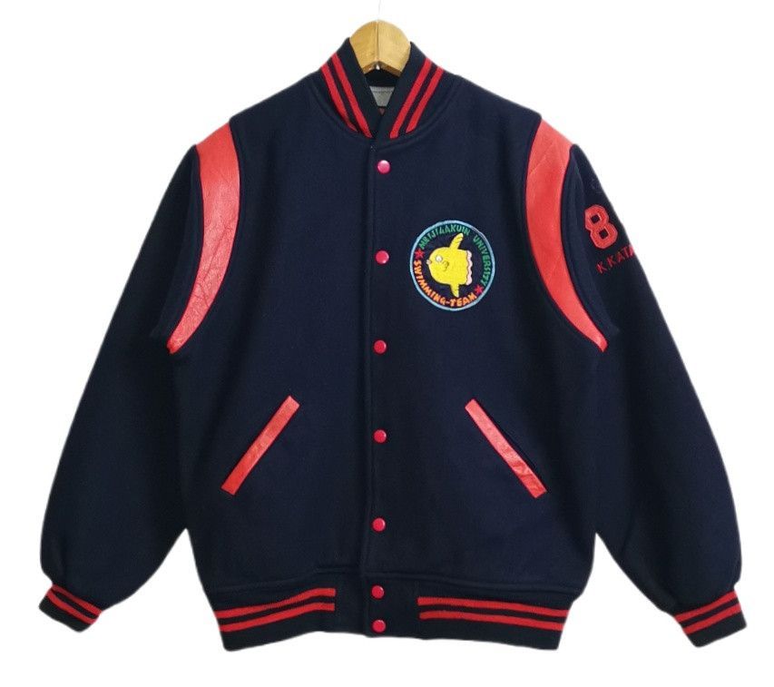 Other Chuo Sports Wool Teddy Varsity Jacket Size US M / EU 48-50 / 2 - 1 Thumbnail