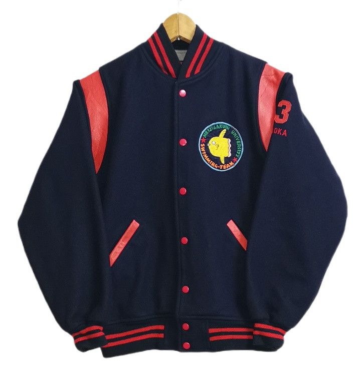 Other Chuo Sports Wool Teddy Varsity Jacket Size US M / EU 48-50 / 2 - 2 Thumbnail