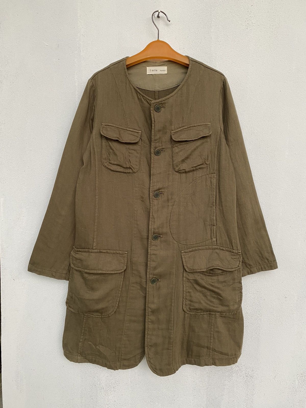 Issey Miyake 🔥ISSEY MIYAKE PLANTATION MILITARY LONG JACKET Size US M / EU 48-50 / 2 - 2 Thumbnail