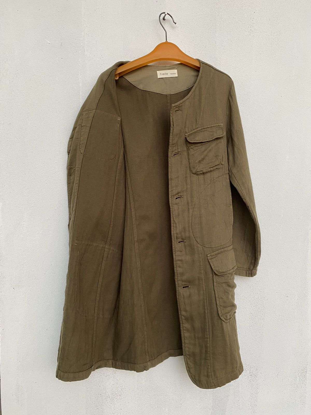 Issey Miyake 🔥ISSEY MIYAKE PLANTATION MILITARY LONG JACKET Size US M / EU 48-50 / 2 - 12 Thumbnail