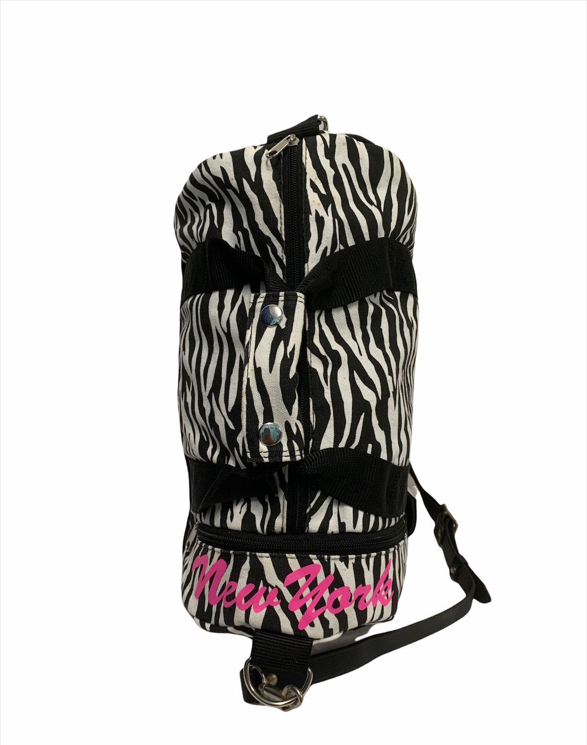 Designer × Playboy × Vintage Playboy Zebra 2 Way Boston Bag / Duffle bag Japan exclusive Size ONE SIZE - 4 Thumbnail