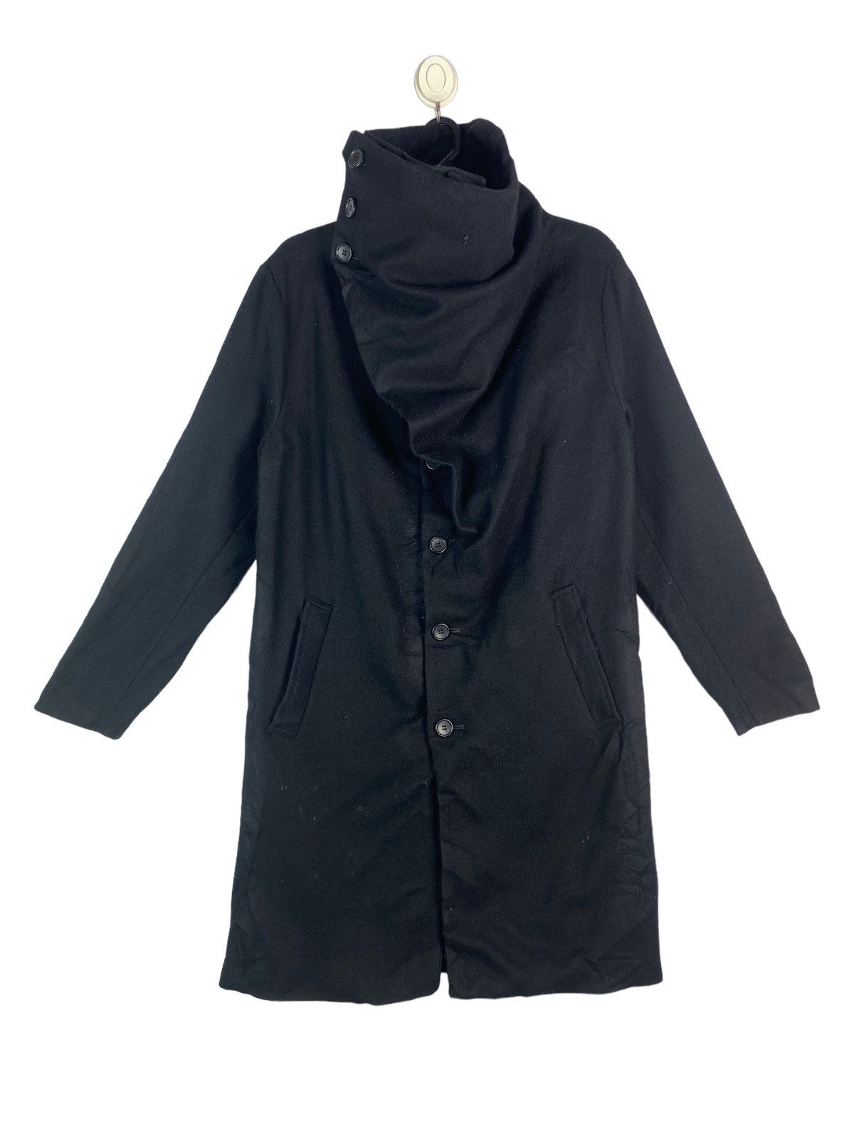 Japanese Brand ALLEGLI CROW japan urban wear Yohji design coat Size US M / EU 48-50 / 2 - 1 Thumbnail