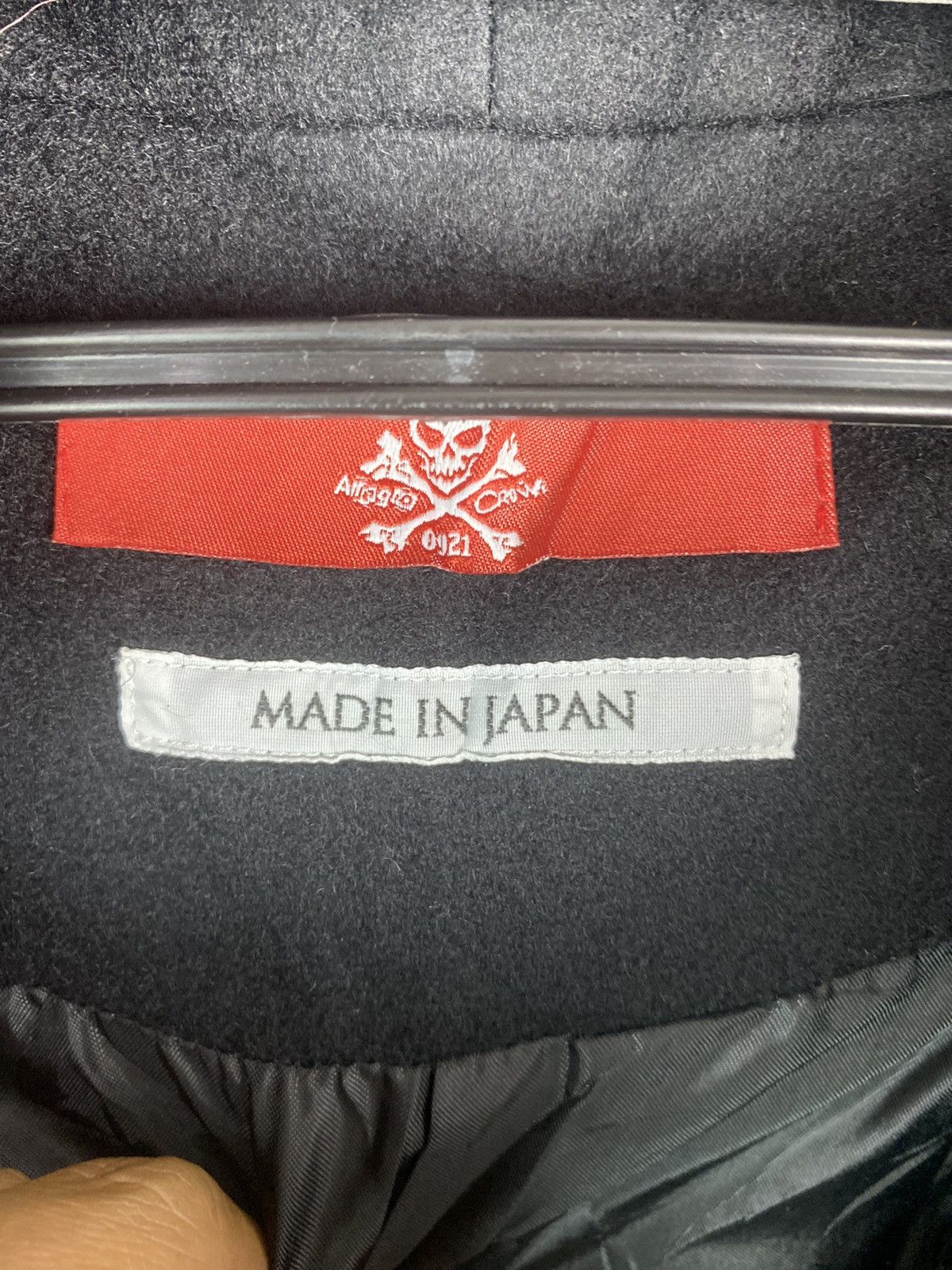 Japanese Brand ALLEGLI CROW japan urban wear Yohji design coat Size US M / EU 48-50 / 2 - 7 Thumbnail