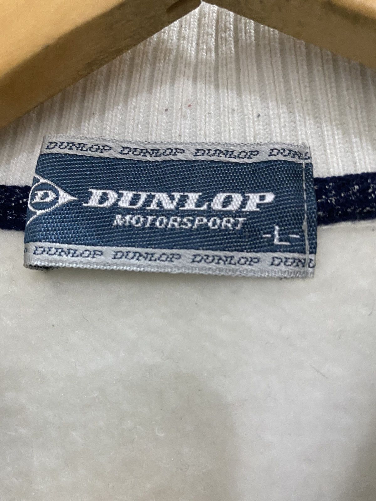 Dunlop × Vintage VINTAGE DUNLOP MOTORSPORT SWEATER NICE DESIGN Size US L / EU 52-54 / 3 - 5 Thumbnail