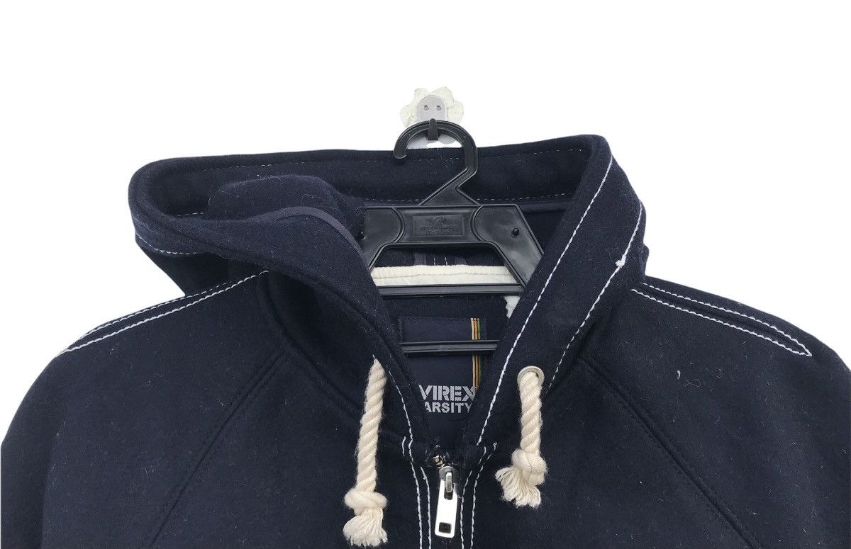 Avirex × Vintage Avirex varsity alaska elmendorf wool zip up jacket hooded Size US M / EU 48-50 / 2 - 7 Thumbnail