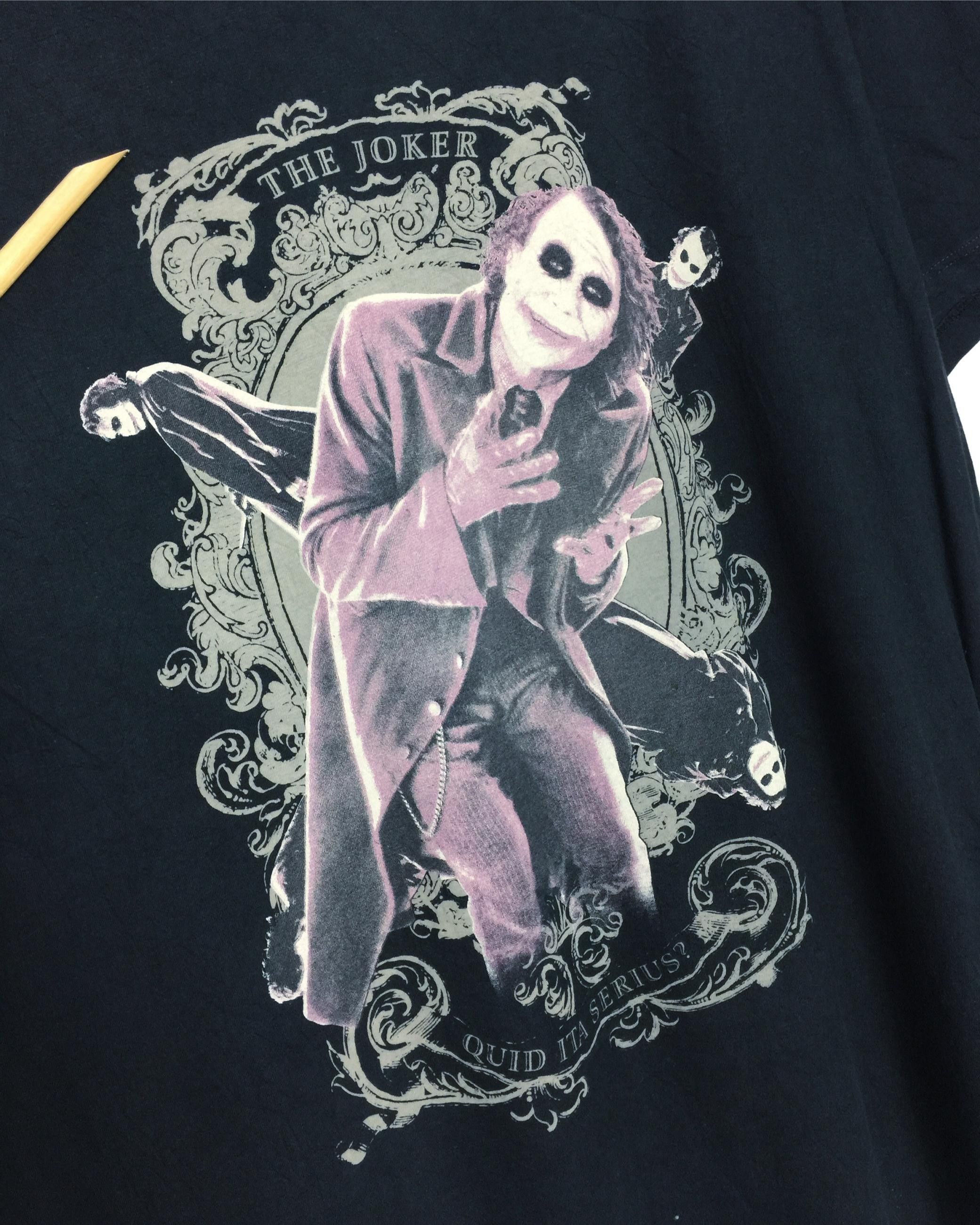 DC Comics Rare The Joker The Dark Knight Movie Tees Size US XL / EU 56 / 4 - 2 Thumbnail