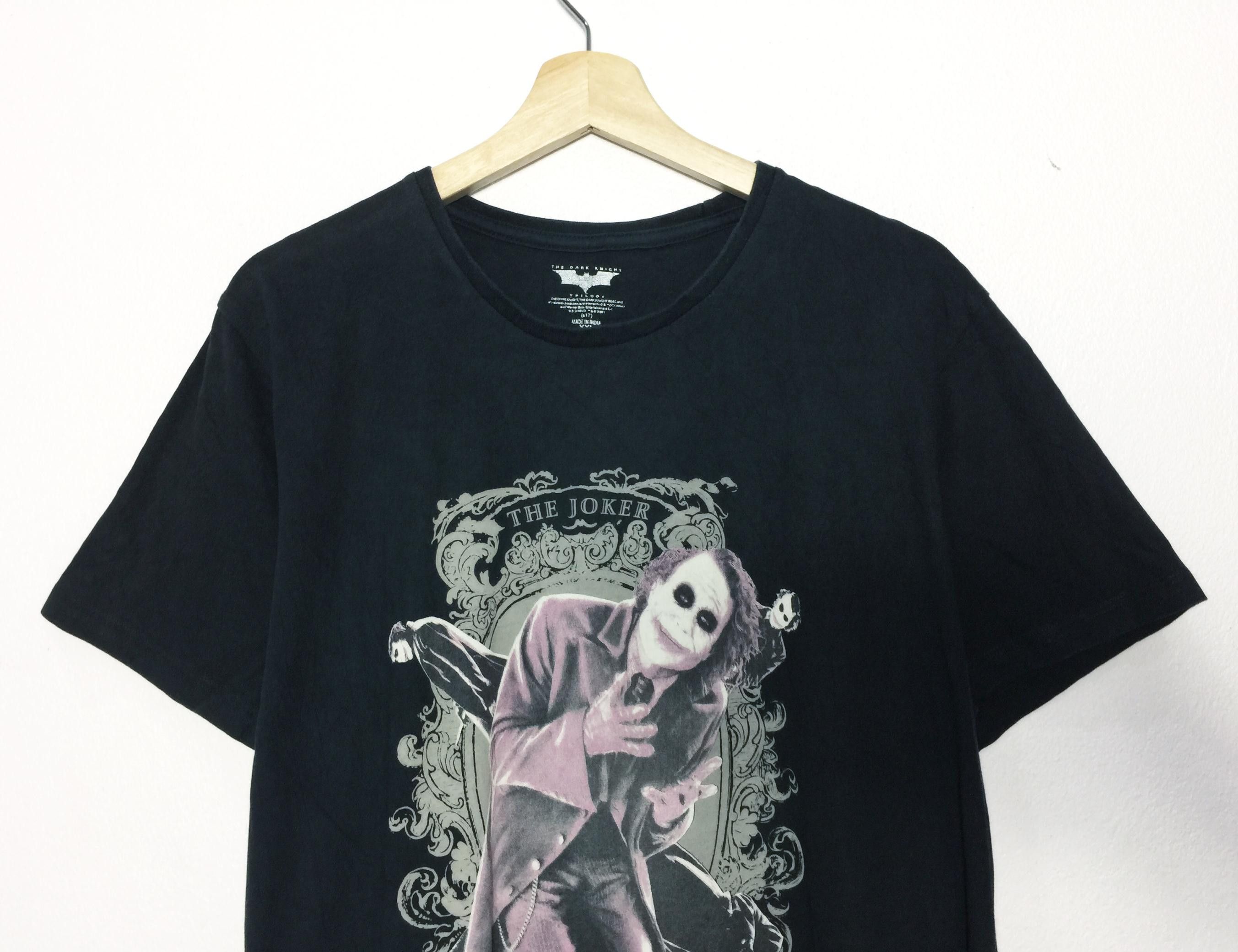 DC Comics Rare The Joker The Dark Knight Movie Tees Size US XL / EU 56 / 4 - 3 Thumbnail
