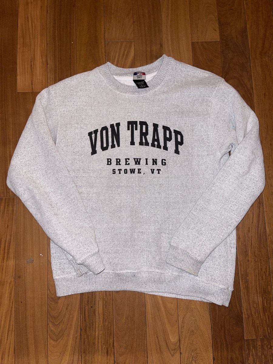 Japanese Brand × Vintage Vintage Von Trapp College Sweater Size US L / EU 52-54 / 3 - 1 Thumbnail