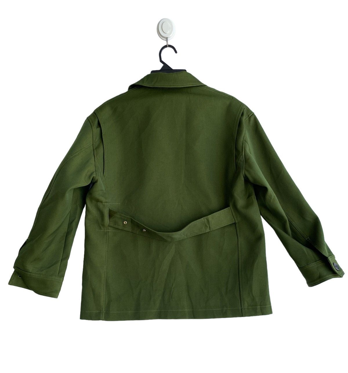 Japanese Brand OKIRAKU japan designer multipocket wool jacket Size US S / EU 44-46 / 1 - 4 Thumbnail