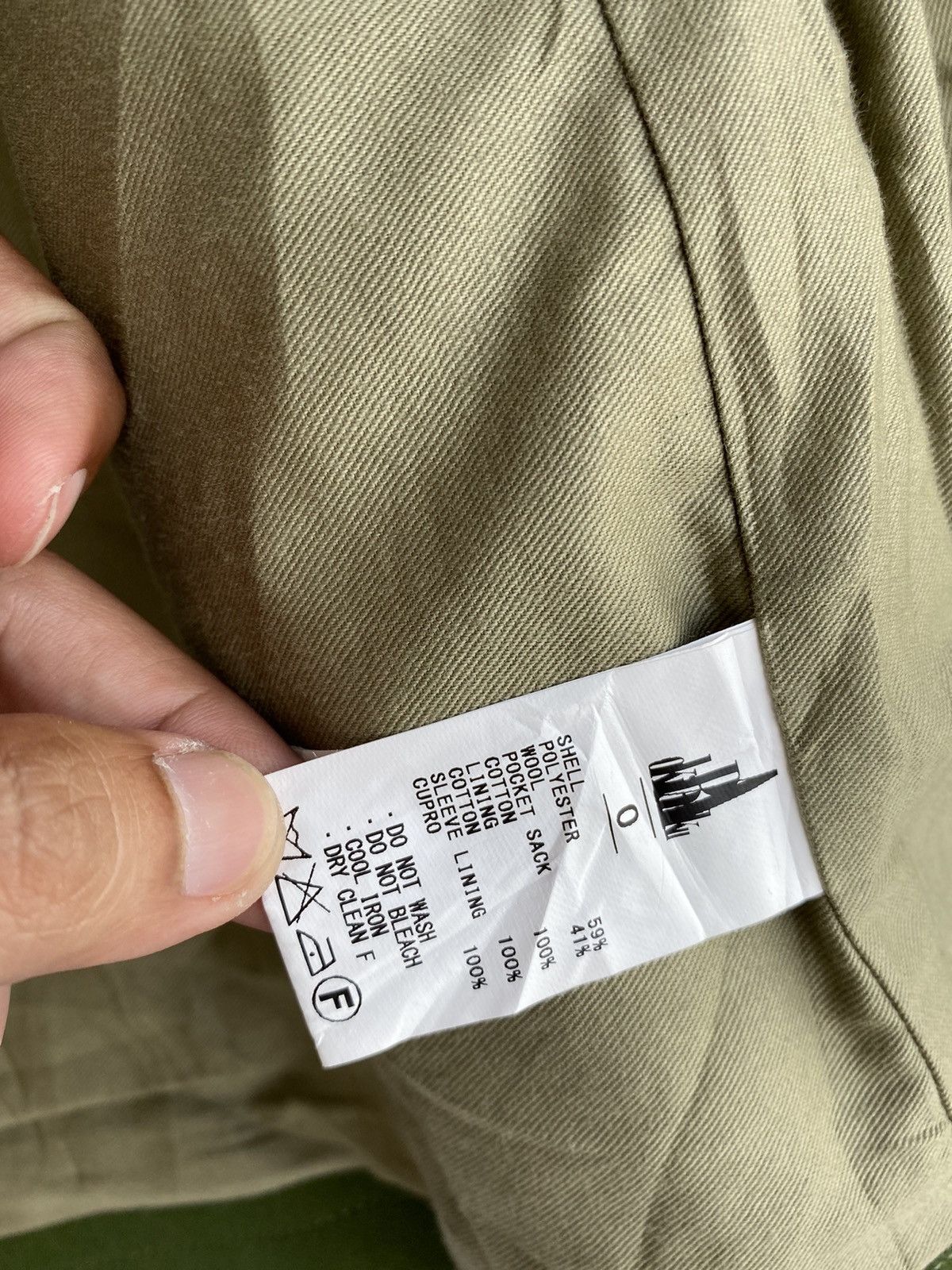 Japanese Brand OKIRAKU japan designer multipocket wool jacket Size US S / EU 44-46 / 1 - 6 Thumbnail