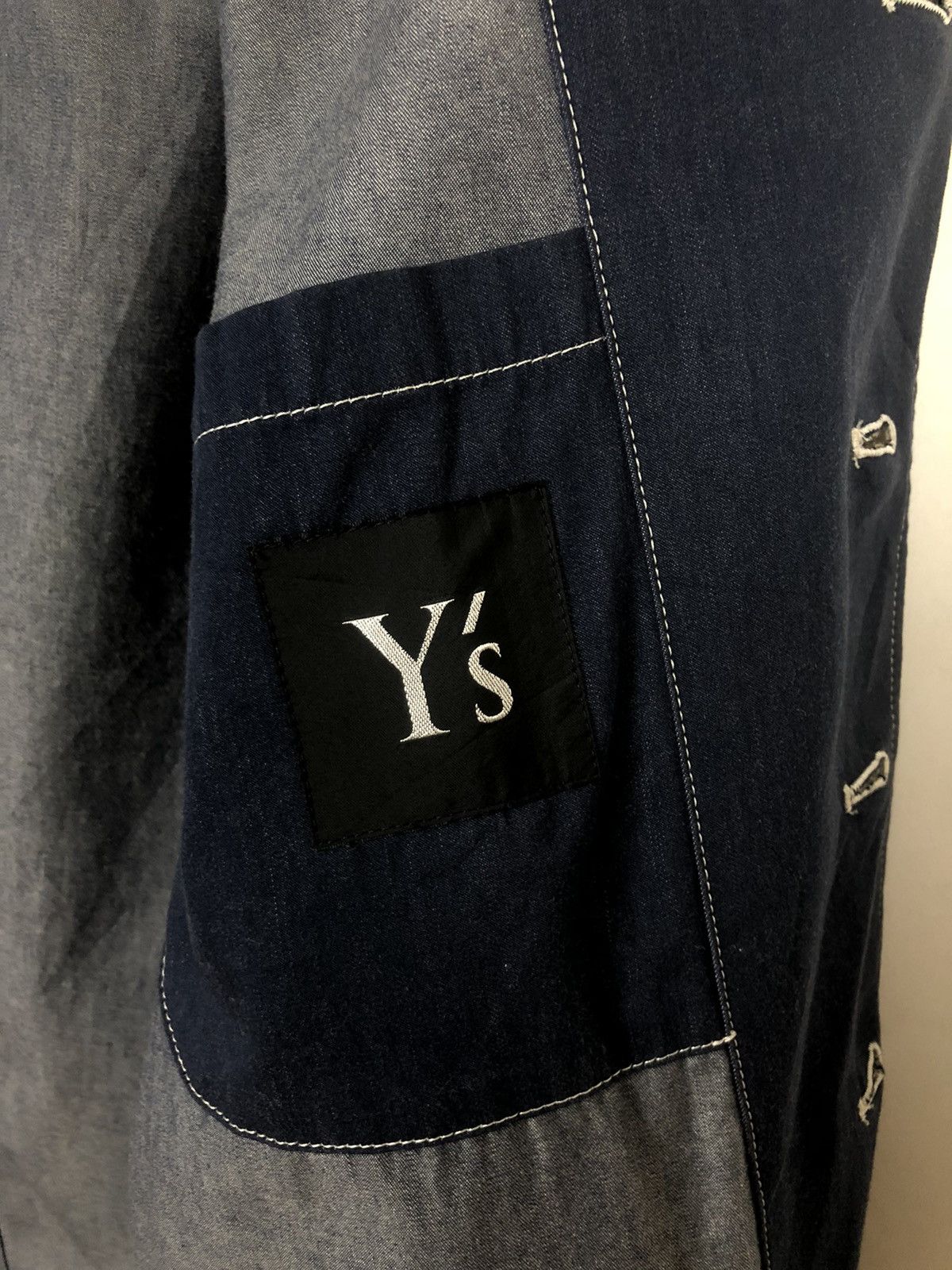 Yohji Yamamoto Y’s Denim Style Black Label Jacket/Coat Size US L / EU 52-54 / 3 - 12 Thumbnail