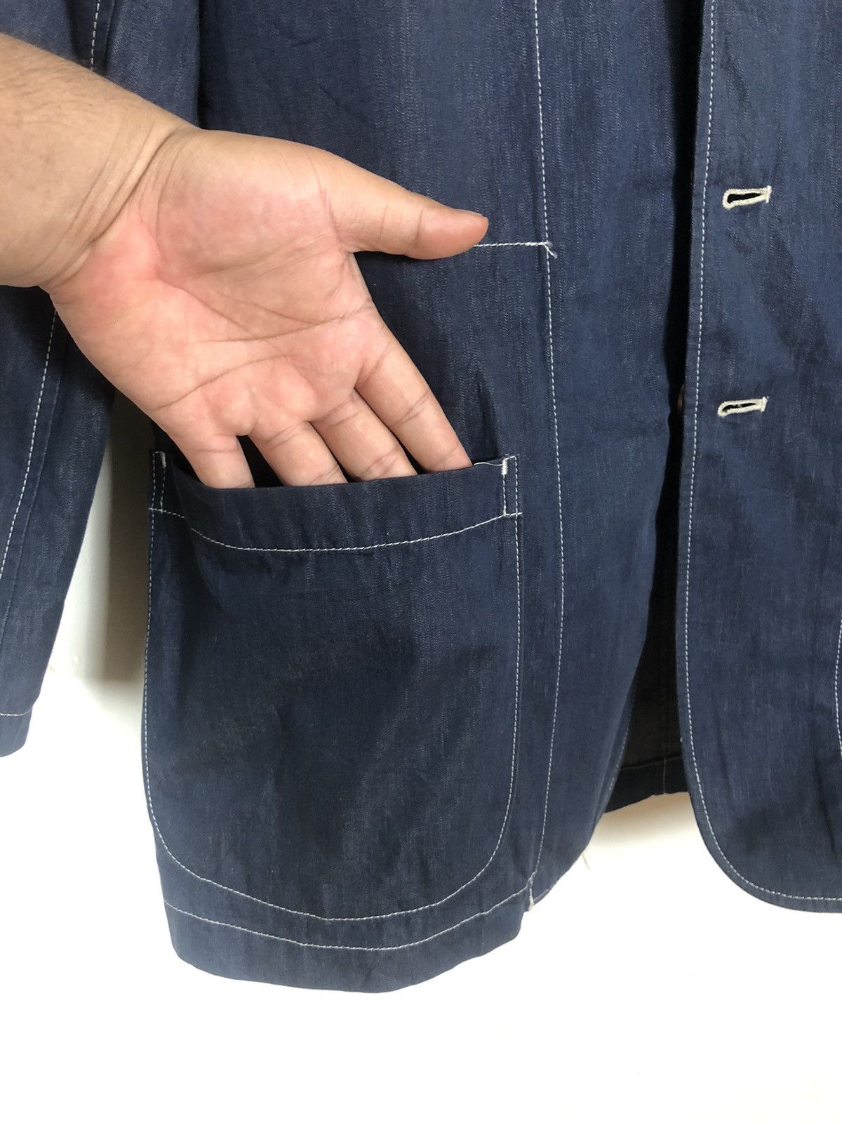 Yohji Yamamoto Y’s Denim Style Black Label Jacket/Coat Size US L / EU 52-54 / 3 - 11 Thumbnail