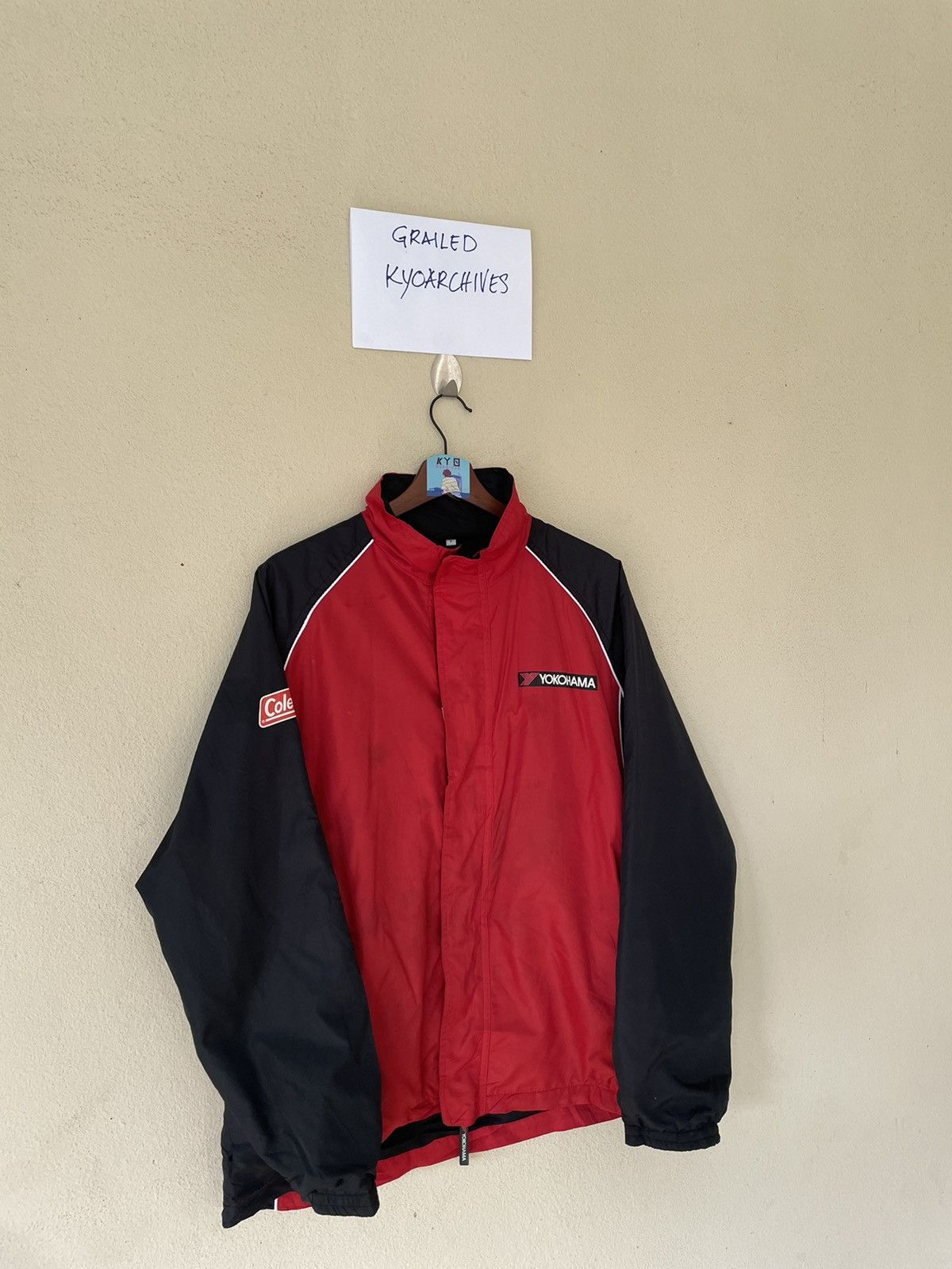 Japanese Brand × Vintage VINTAGE YOKOHAMA RACING LIGHT JACKET Size US L / EU 52-54 / 3 - 4 Thumbnail