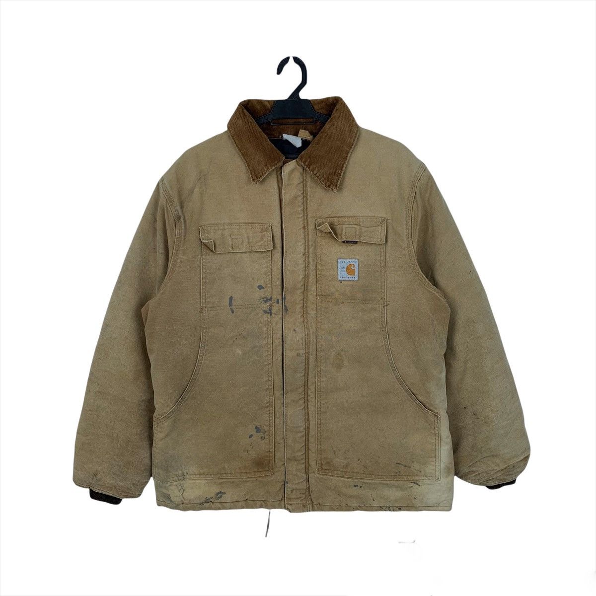Carhartt Vintage Carhartt 100 Years Work Wear Contra Stitch Jacket Size US L / EU 52-54 / 3 - 1 Thumbnail