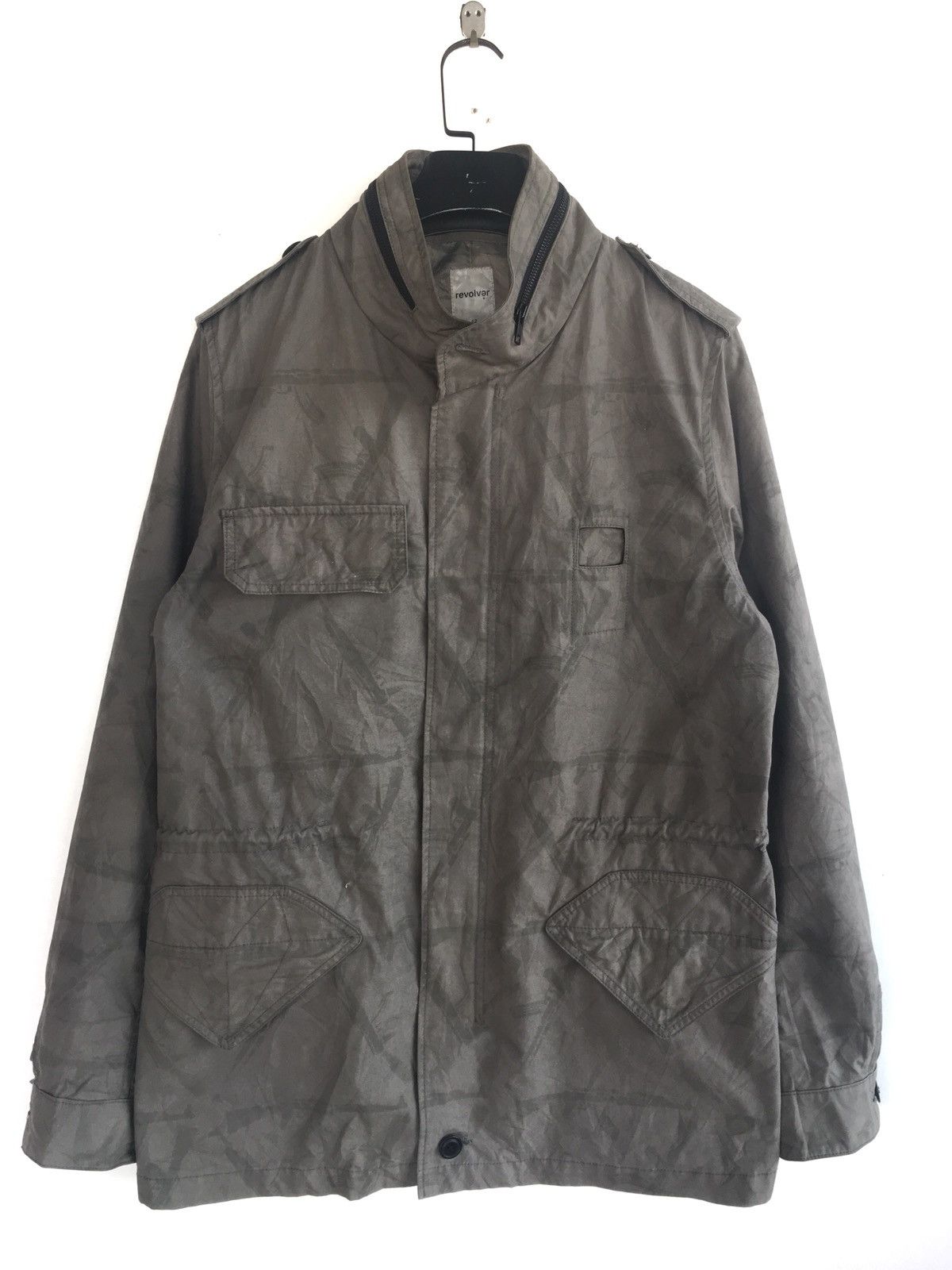 Japanese Brand REVOLVER parka all overprint revolver gun diamond pocket Size US M / EU 48-50 / 2 - 1 Thumbnail