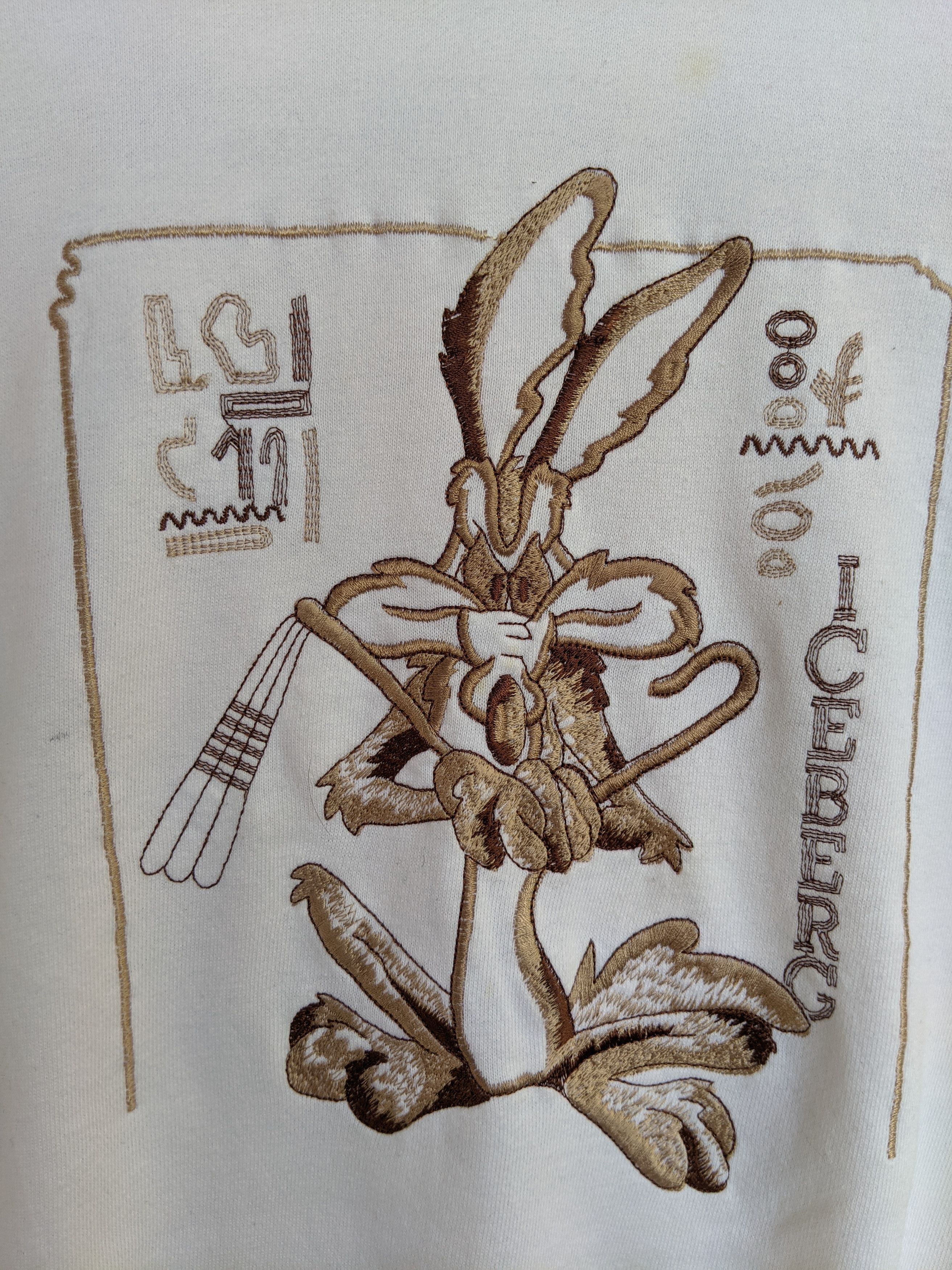 Iceberg Vintage Iceberg Wile E. Coyote Born To Be Wile Sweatshirt Size US M / EU 48-50 / 2 - 6 Thumbnail