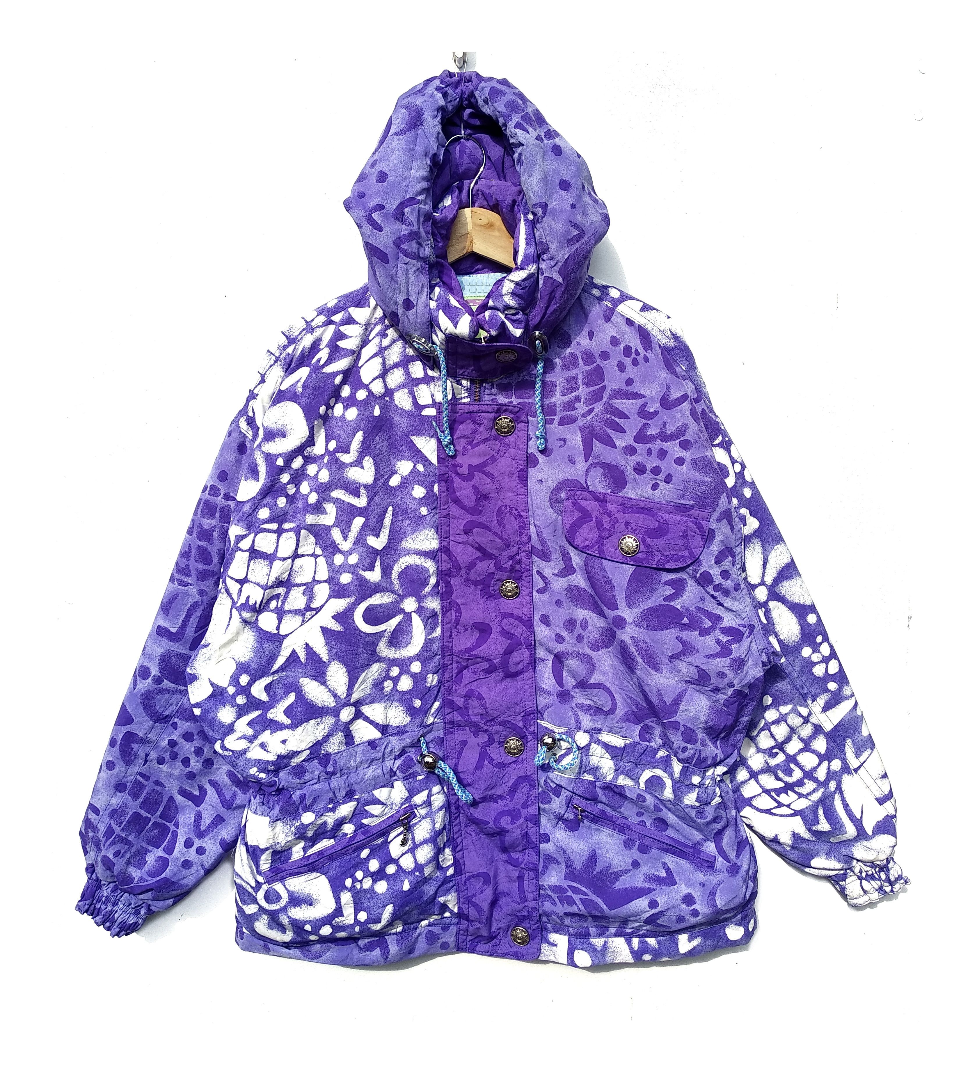 Ellesse Vintage Ellesse All Print Ski Jacket Size US M / EU 48-50 / 2 - 1 Thumbnail