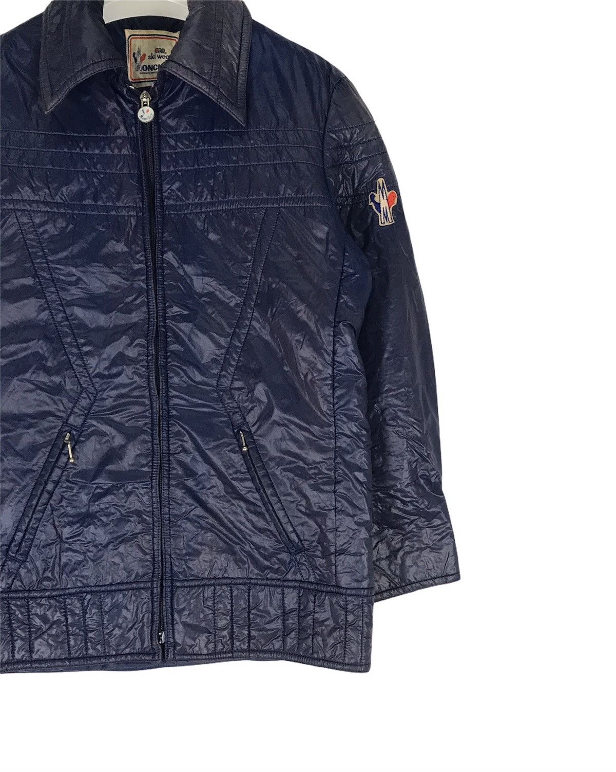 Moncler Grenoble × Vintage Vtg 90s Moncler skiwear light down jacket Size US M / EU 48-50 / 2 - 2 Thumbnail