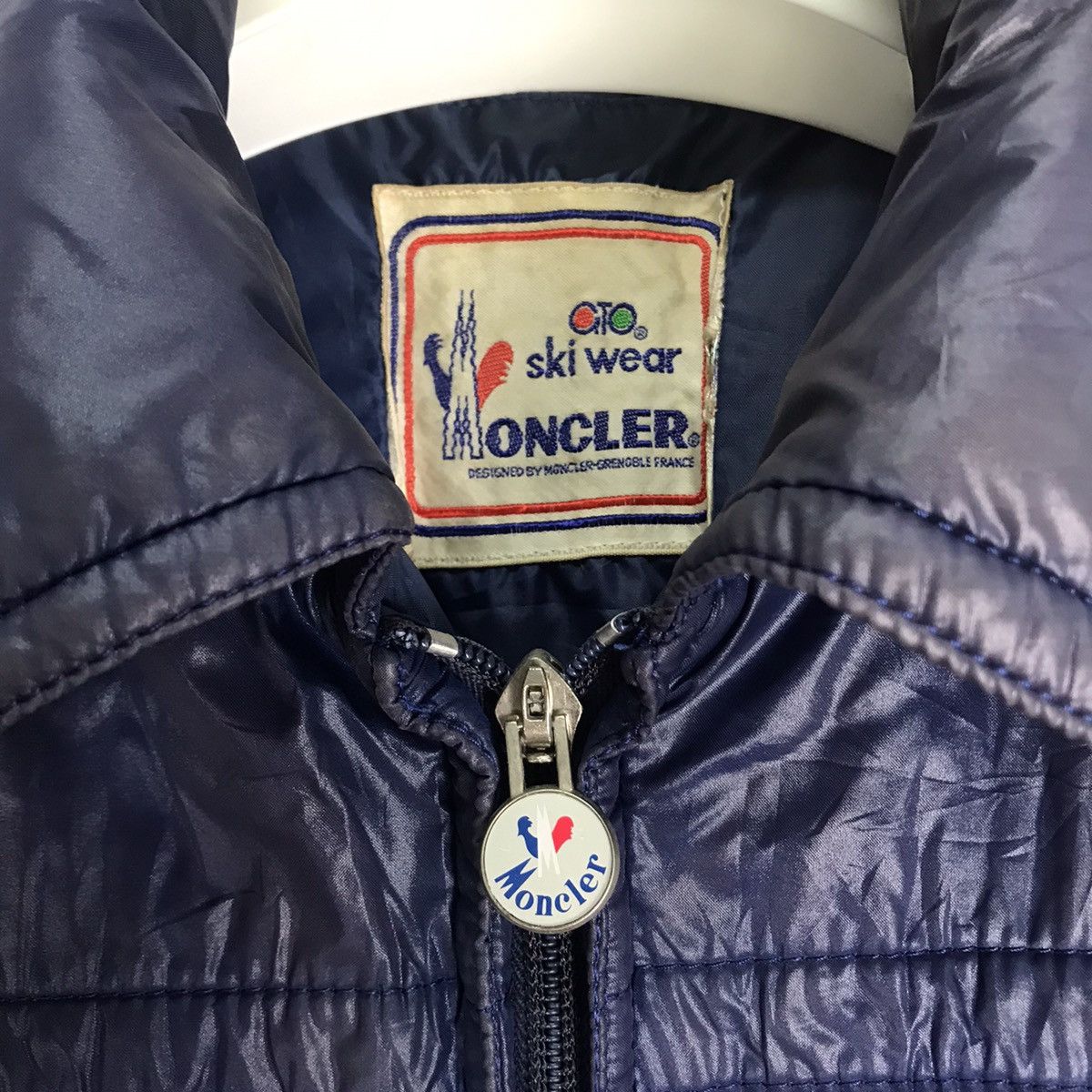 Moncler Grenoble × Vintage Vtg 90s Moncler skiwear light down jacket Size US M / EU 48-50 / 2 - 7 Thumbnail