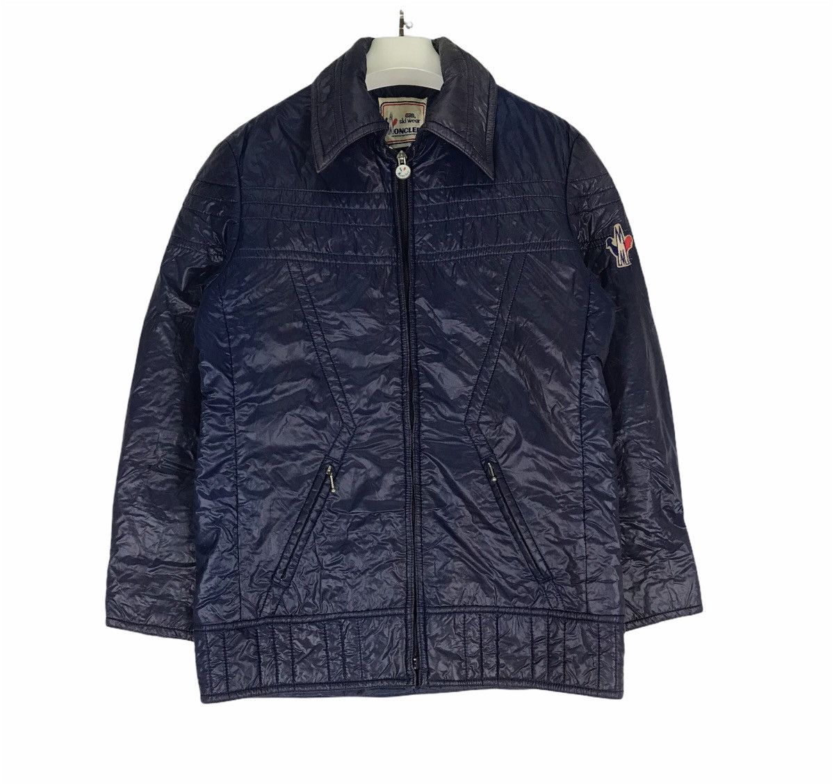 Moncler Grenoble × Vintage Vtg 90s Moncler skiwear light down jacket Size US M / EU 48-50 / 2 - 1 Thumbnail