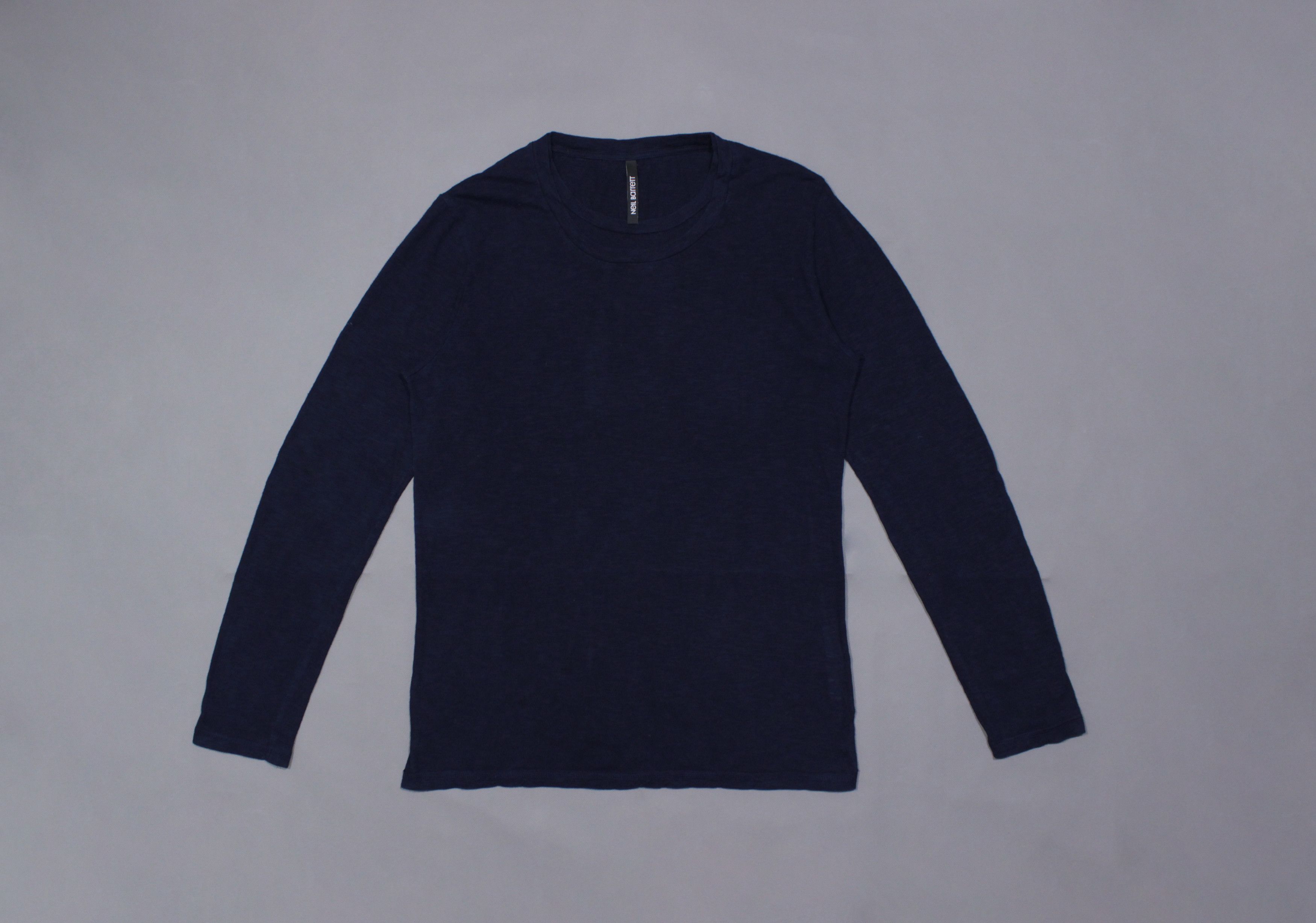 Neil Barrett Navy Longsleeve Slim Fit Size US S / EU 44-46 / 1 - 1 Thumbnail