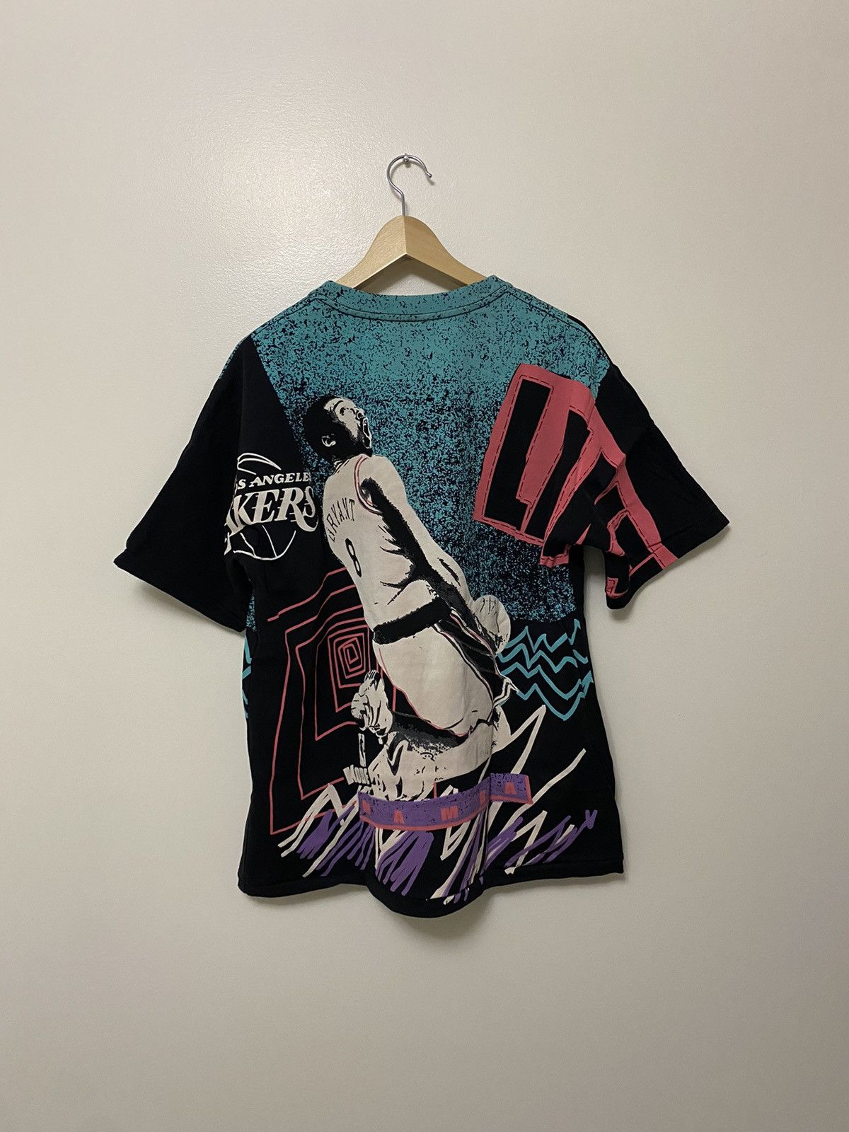 Nike × Rap Tees × Vintage Kobe Bryant AOP Double Sided T-shirt Modern Bootleg Size US XL / EU 56 / 4 - 2 Thumbnail