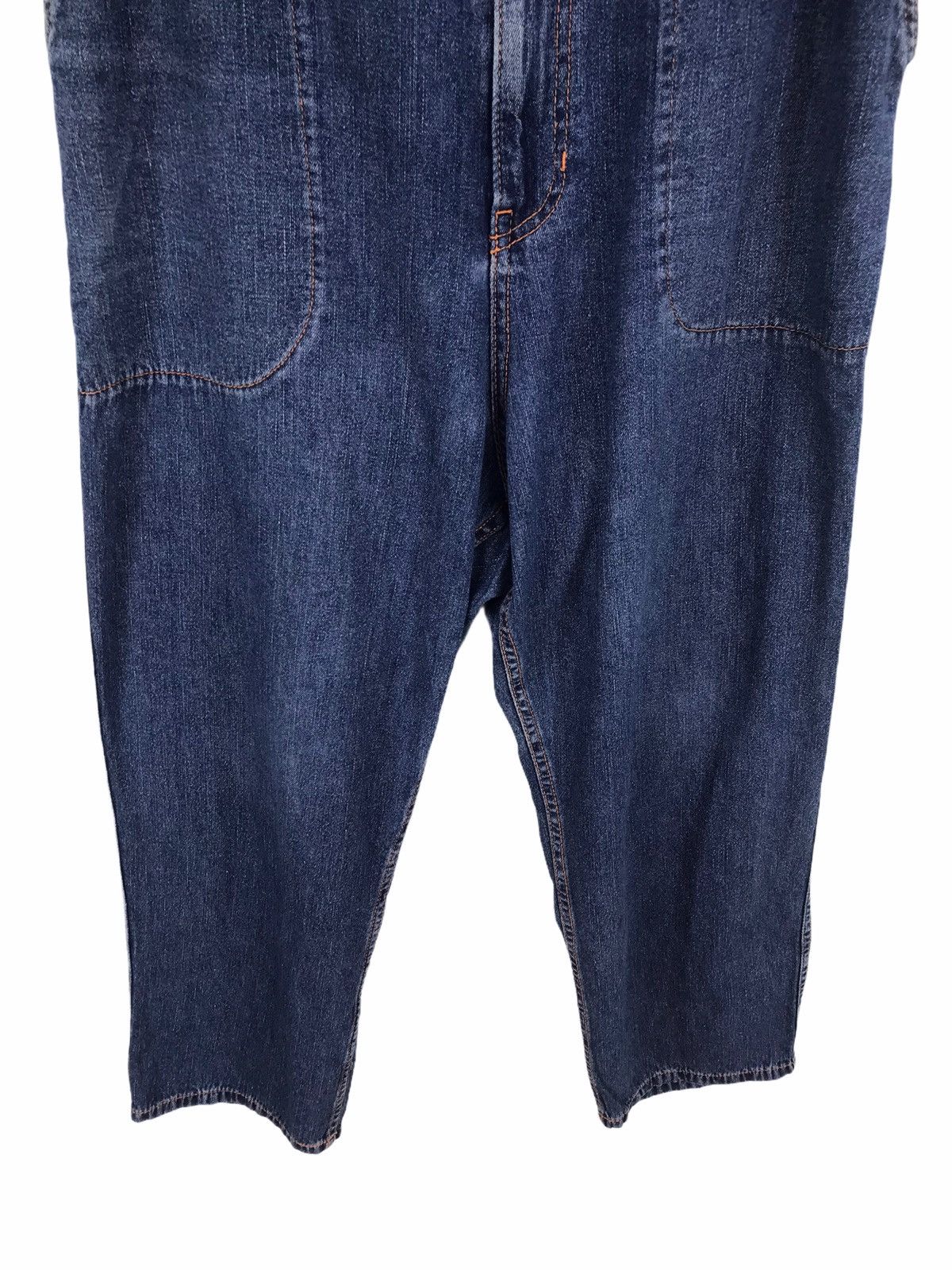 Issey Miyake Mercibeaucoup Issey Miyake Drop Crotch Denim Jeans Size US 34 / EU 50 - 7 Thumbnail