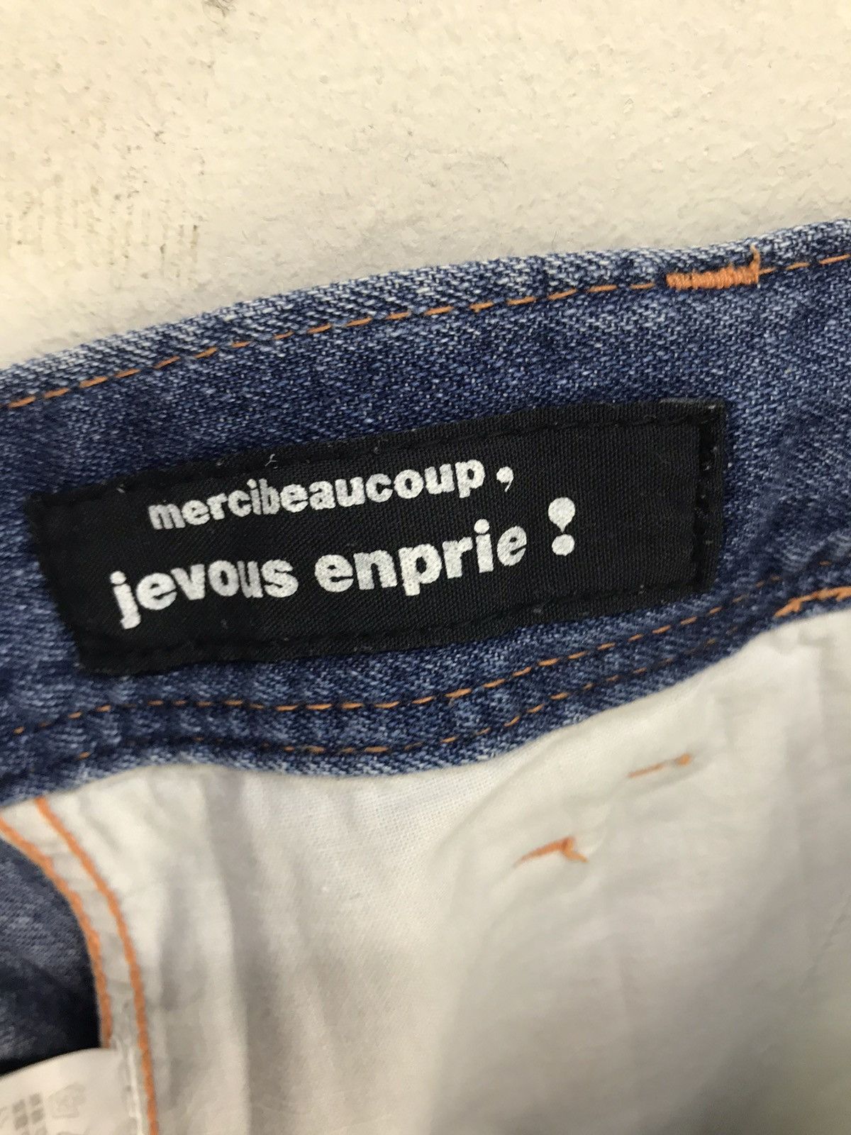 Issey Miyake Mercibeaucoup Issey Miyake Drop Crotch Denim Jeans Size US 34 / EU 50 - 9 Thumbnail