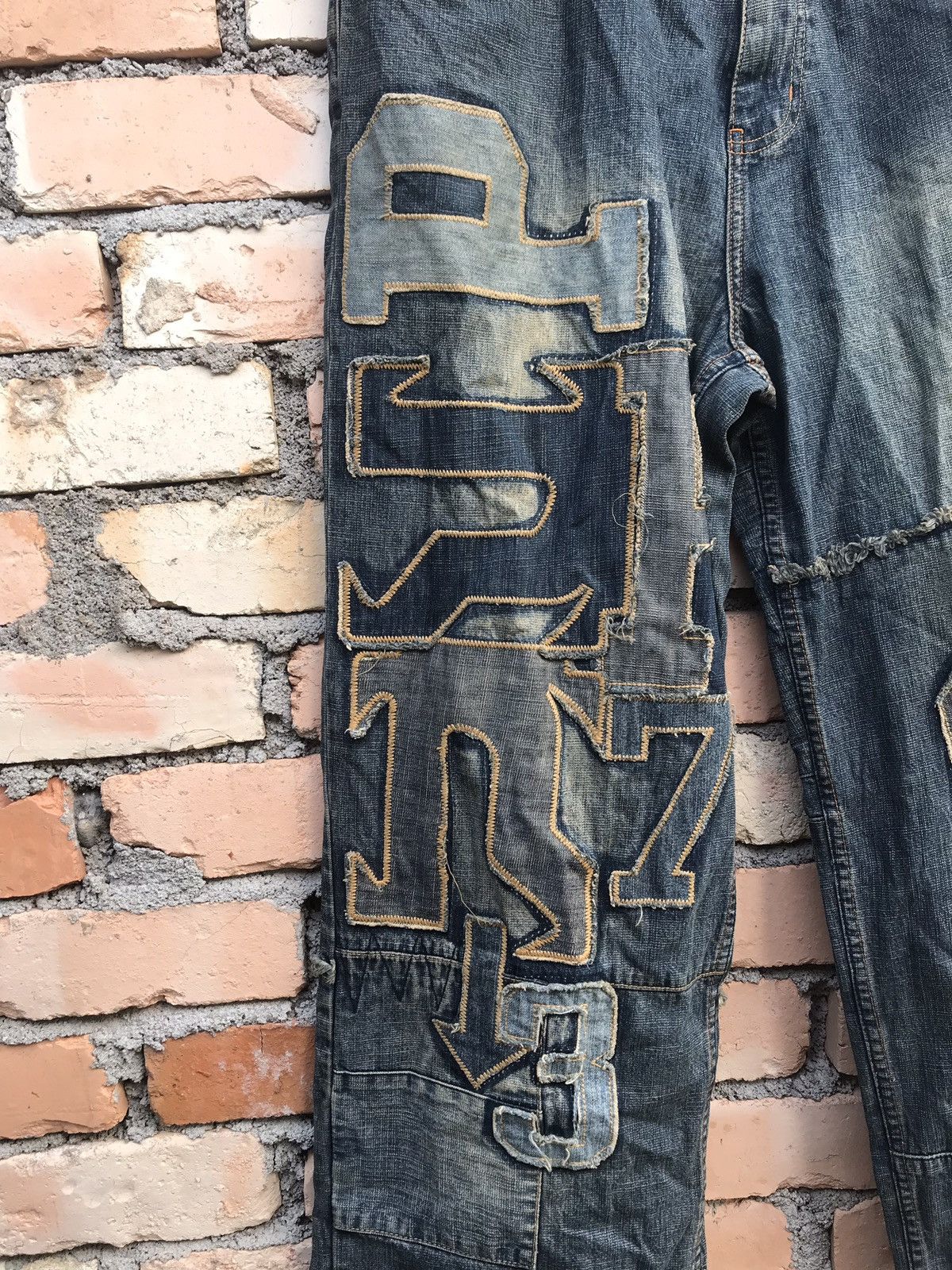 Pepe Jeans × Seditionaries Super rare hypebeast Pepe jeans distressed style denim Size US 37 - 5 Thumbnail