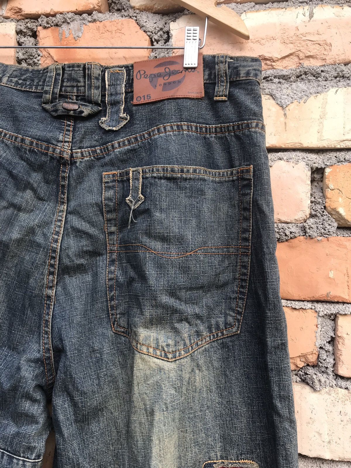 Pepe Jeans × Seditionaries Super rare hypebeast Pepe jeans distressed style denim Size US 37 - 12 Thumbnail