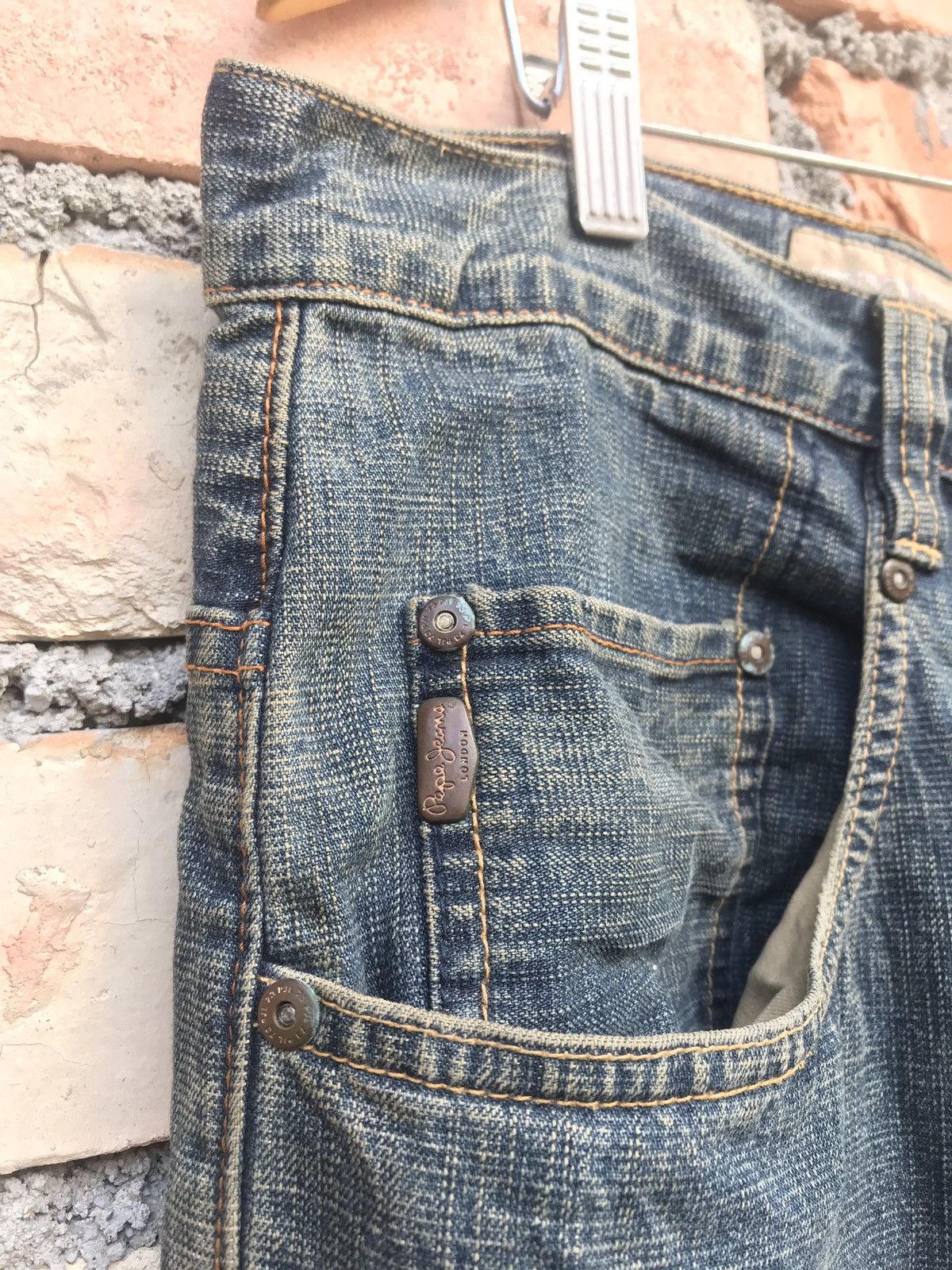 Pepe Jeans × Seditionaries Super rare hypebeast Pepe jeans distressed style denim Size US 37 - 9 Thumbnail