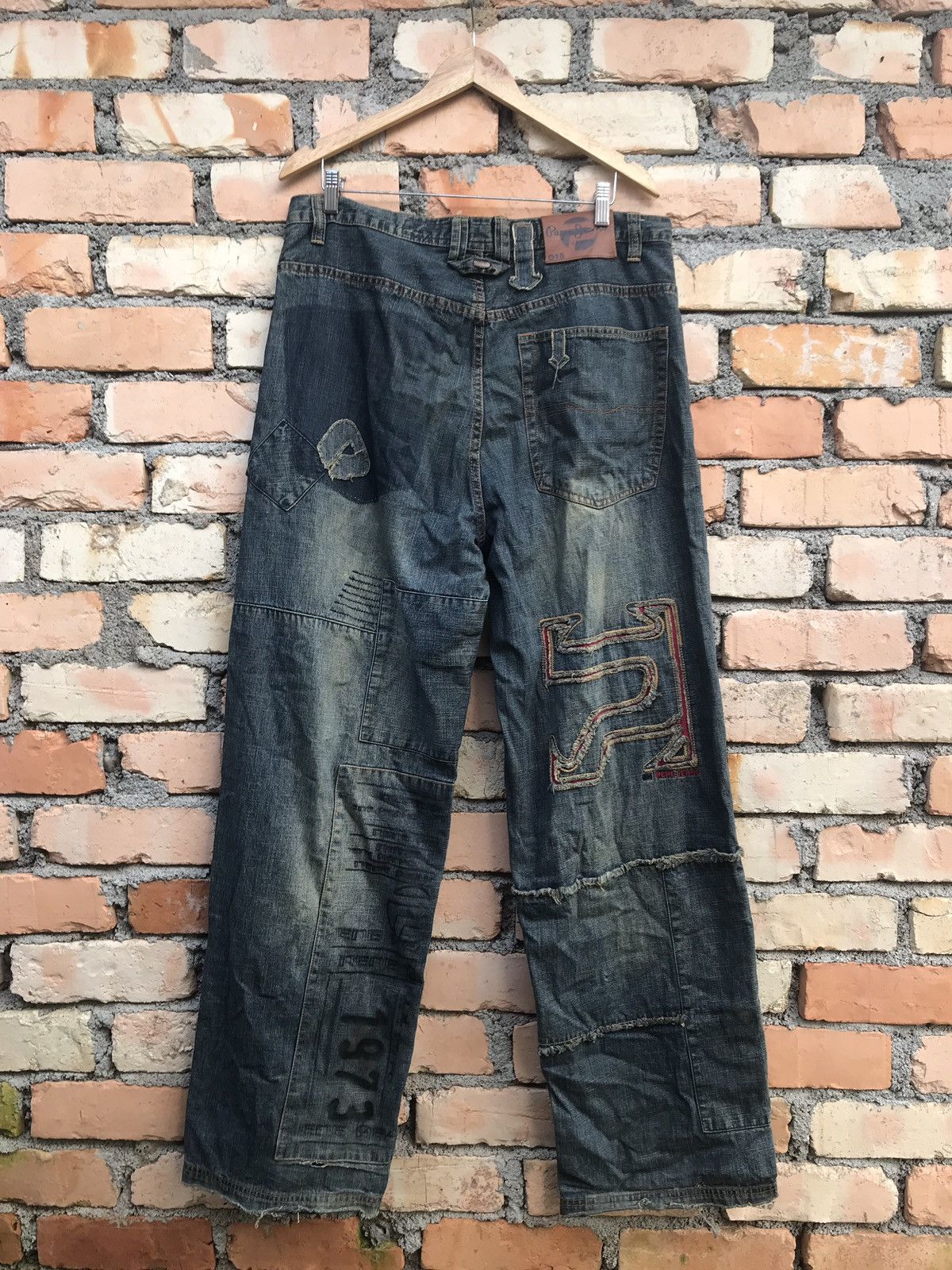 Pepe Jeans × Seditionaries Super rare hypebeast Pepe jeans distressed style denim Size US 37 - 2 Thumbnail