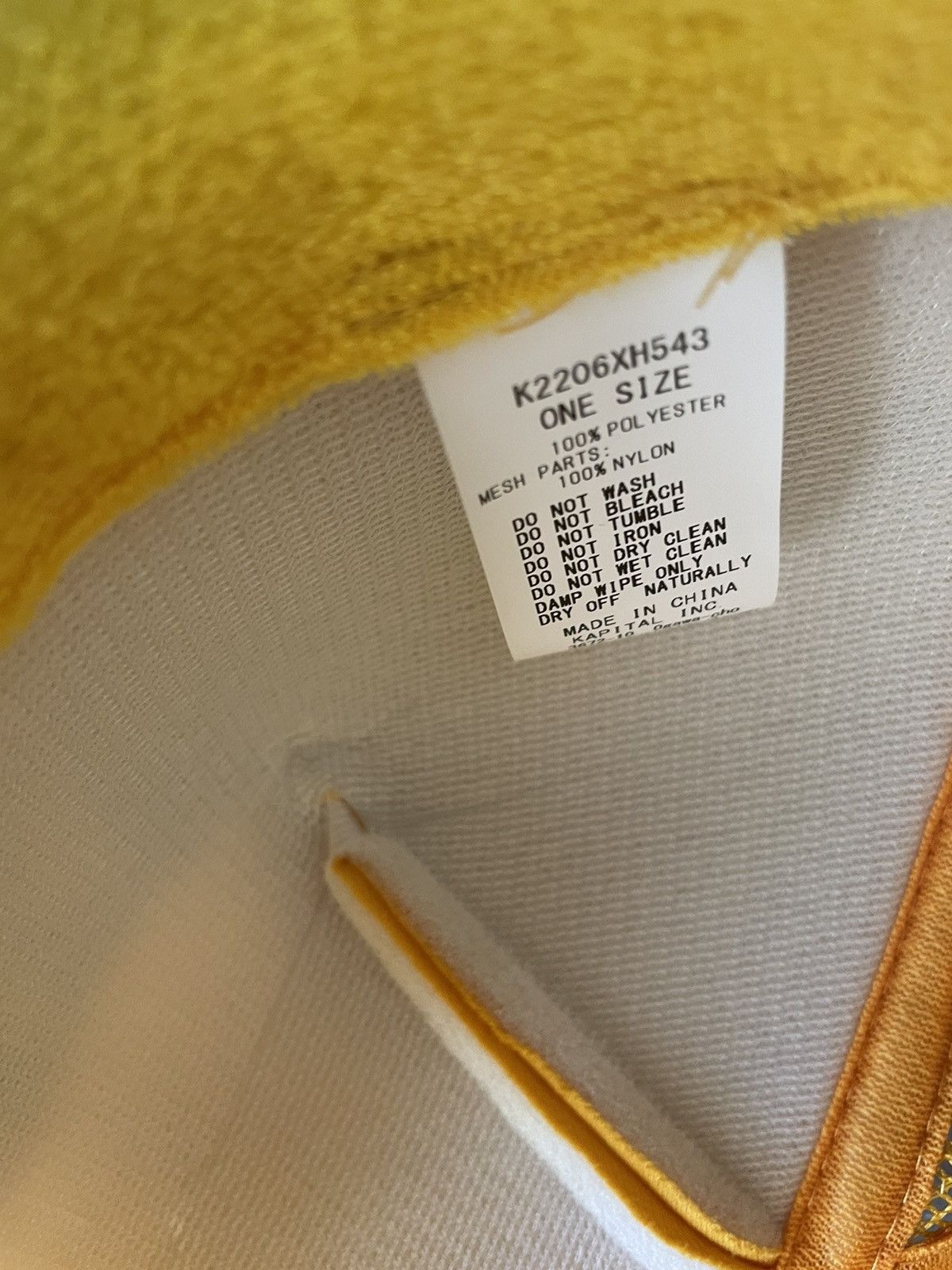 Kapital Kapital Free Wheelin’ Trucker Hat Size ONE SIZE - 4 Thumbnail