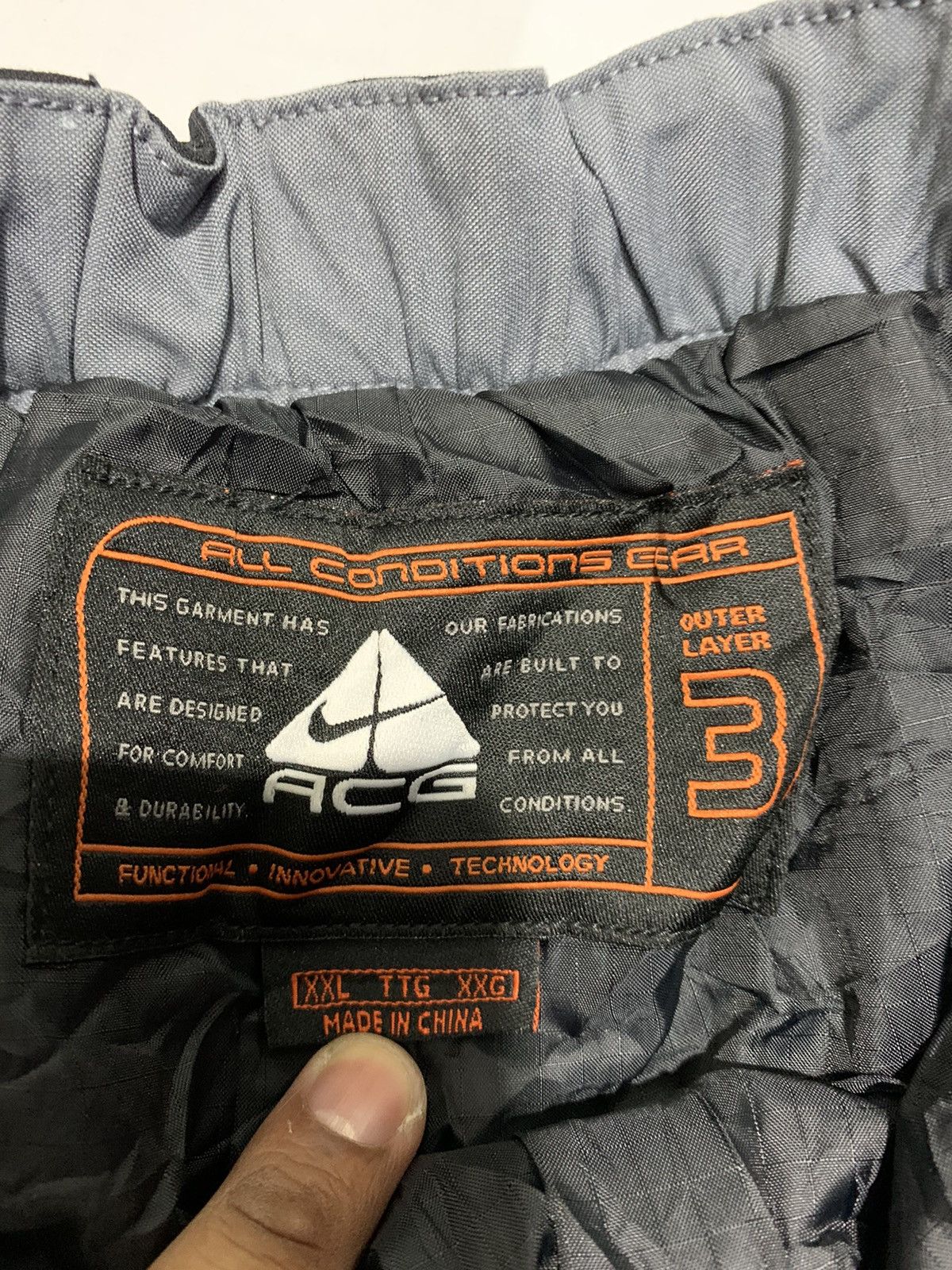 Nike 🔥VTG NIKE ACG SKI PANTS Size US 34 / EU 50 - 9 Thumbnail