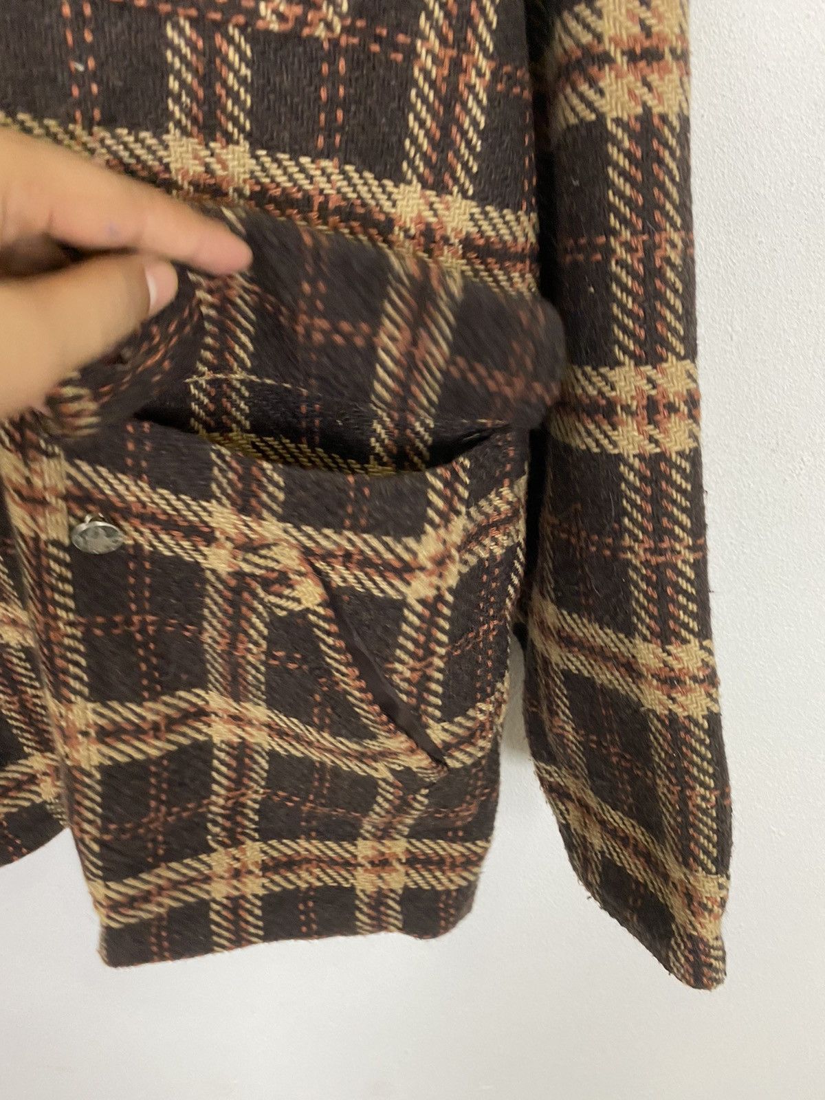 AWGE VINTAGE A.W.G FLANNEL ZIPPER JACKET Size US XL / EU 56 / 4 - 12 Thumbnail