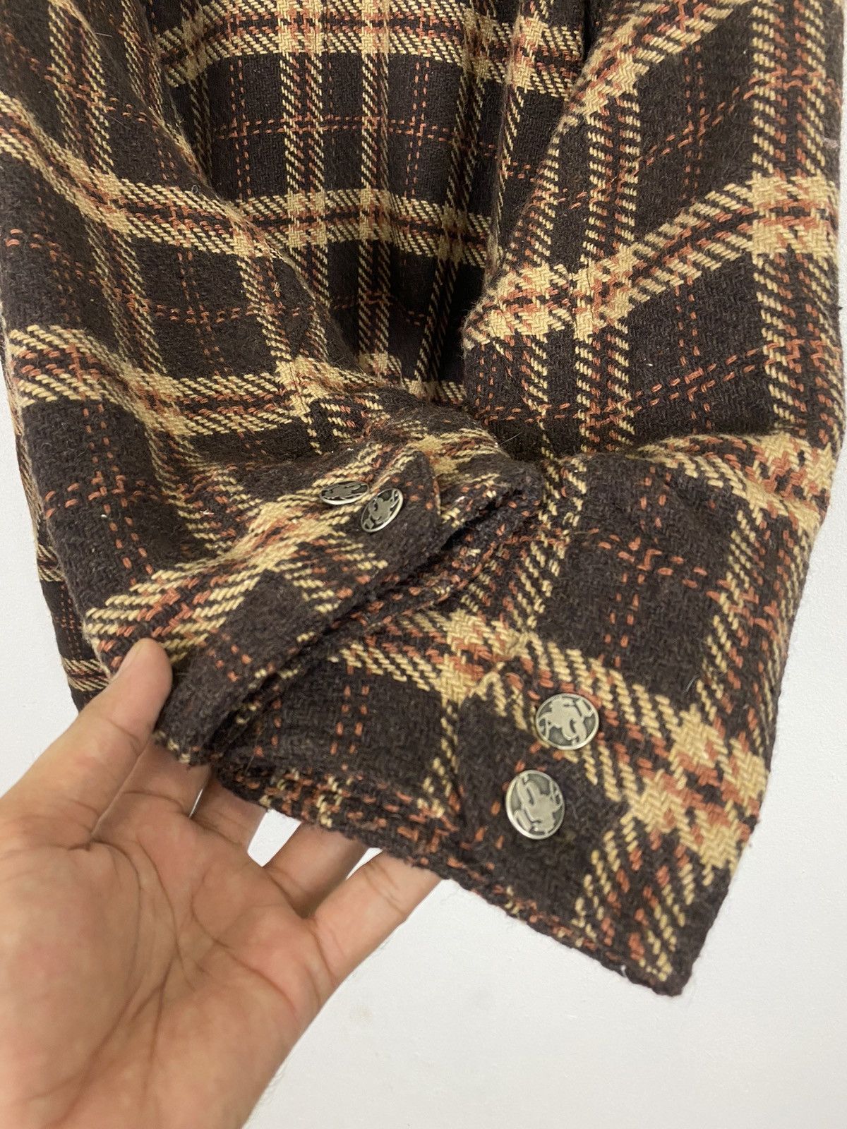 AWGE VINTAGE A.W.G FLANNEL ZIPPER JACKET Size US XL / EU 56 / 4 - 14 Thumbnail