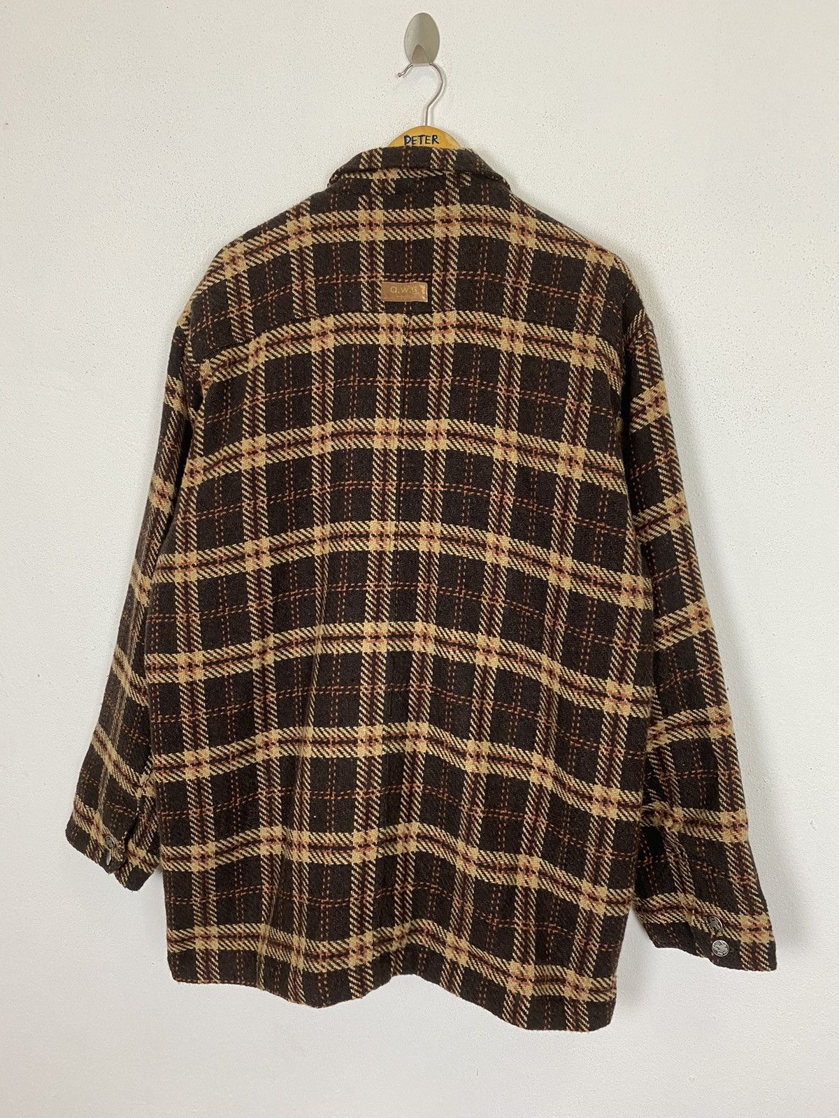 AWGE VINTAGE A.W.G FLANNEL ZIPPER JACKET Size US XL / EU 56 / 4 - 6 Thumbnail