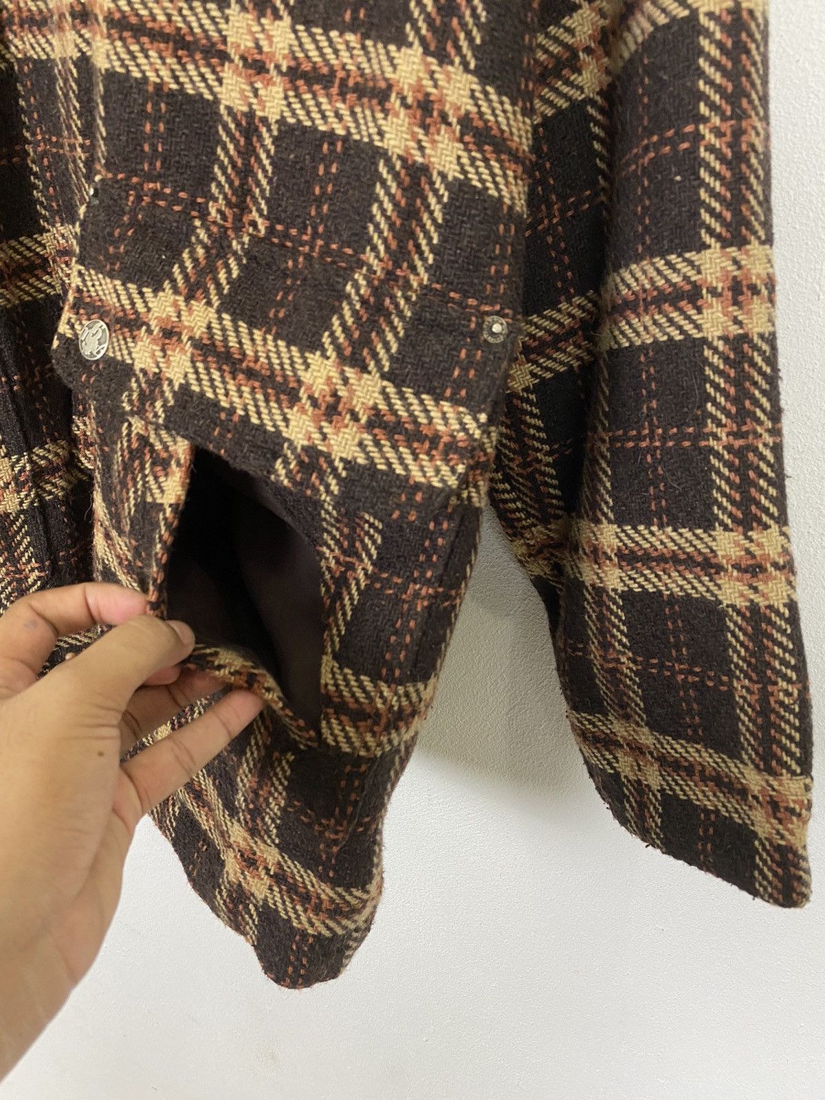 AWGE VINTAGE A.W.G FLANNEL ZIPPER JACKET Size US XL / EU 56 / 4 - 11 Thumbnail