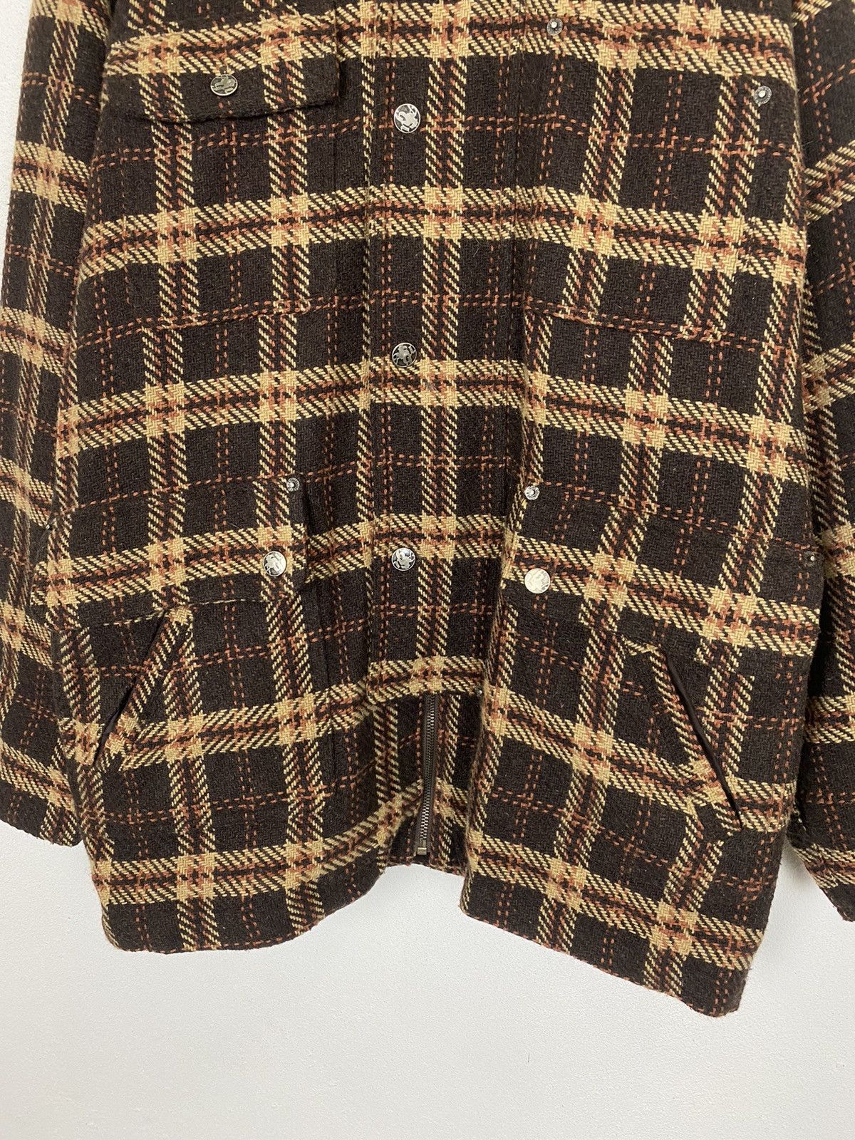 AWGE VINTAGE A.W.G FLANNEL ZIPPER JACKET Size US XL / EU 56 / 4 - 5 Thumbnail