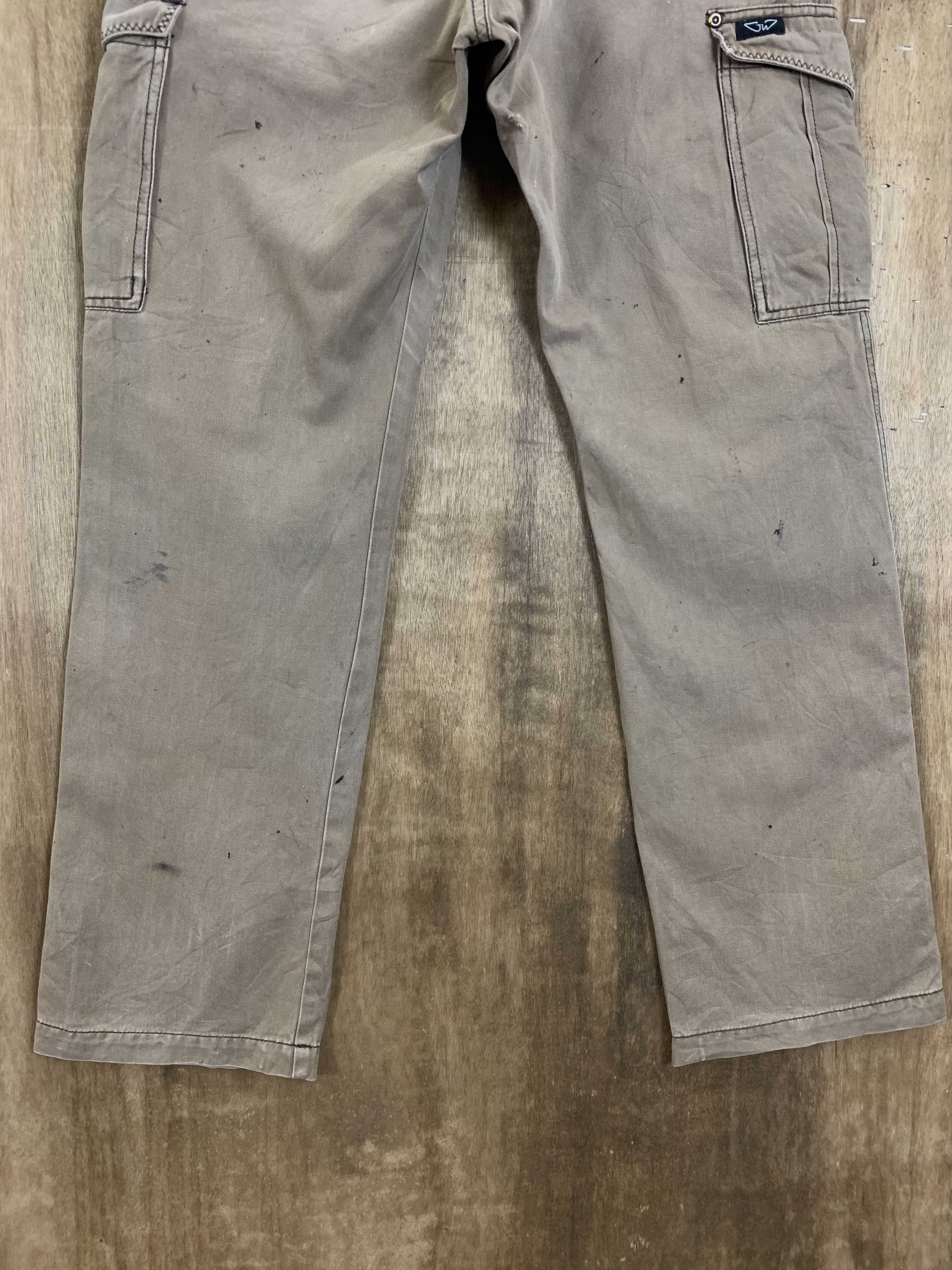 Japanese Brand Cargo Pants Multipocket Distressed Pants Travis Scott Style Size US 28 / EU 44 - 14 Thumbnail
