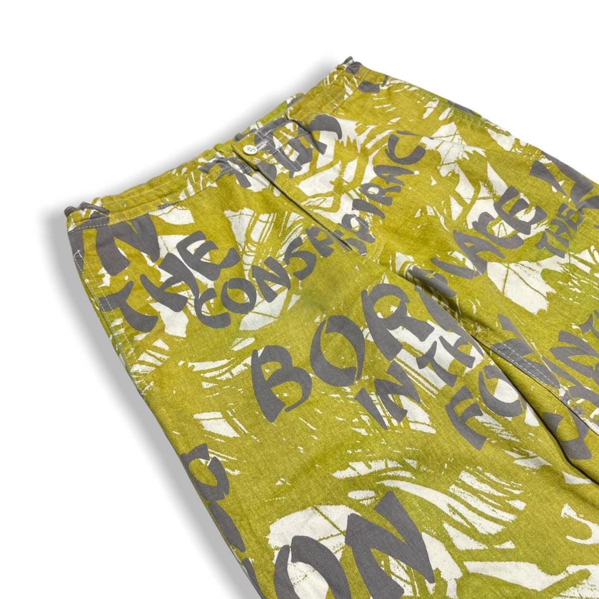 Comme des Garcons Homme Plus SS07 Golden Boy BORN IN THE FOREST SS Size US 31 - 3 Thumbnail