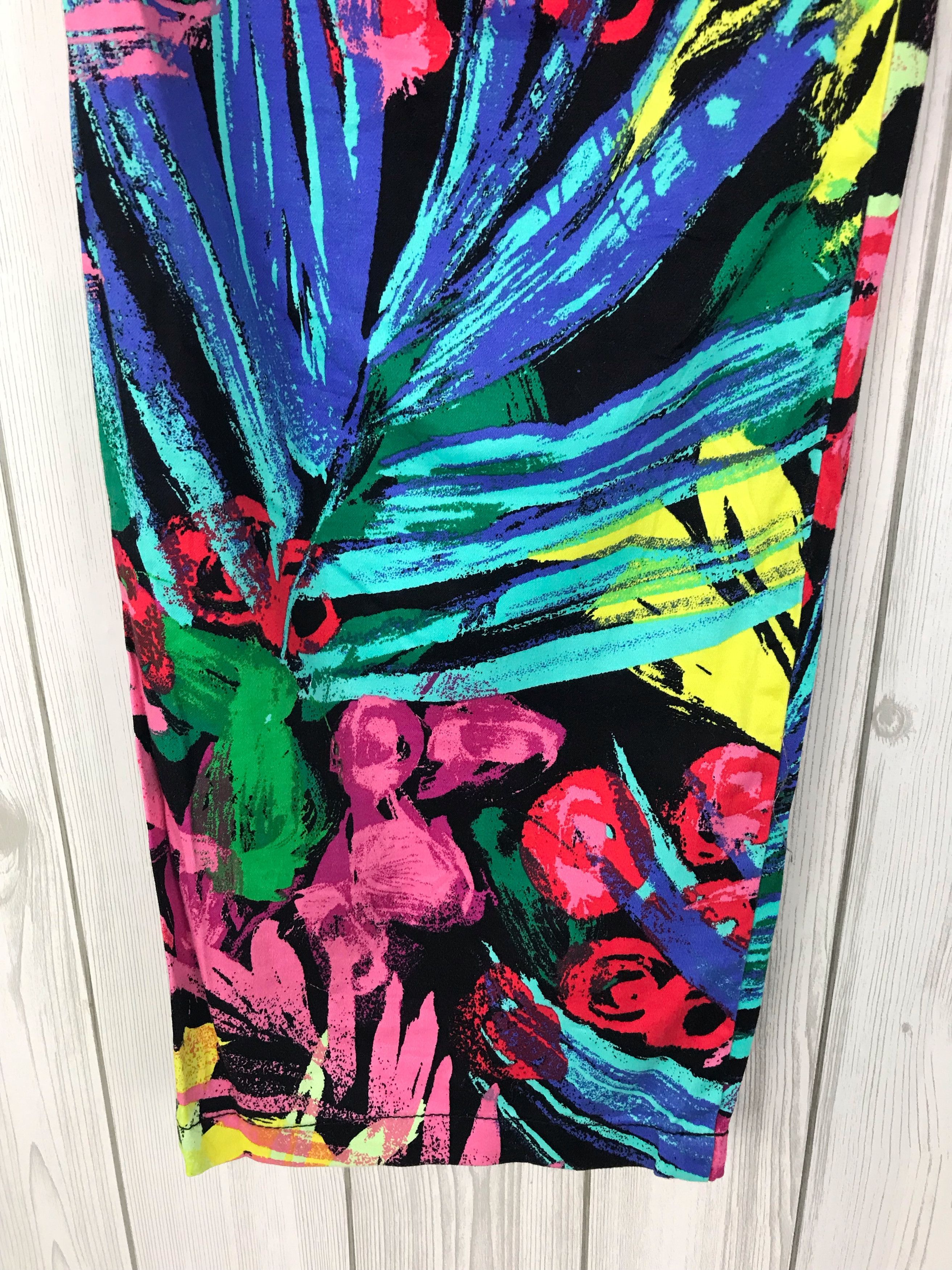 Art Comes First Japanese Brand All Over Print Floral Cargo Pants Size US 28 / EU 44 - 12 Thumbnail
